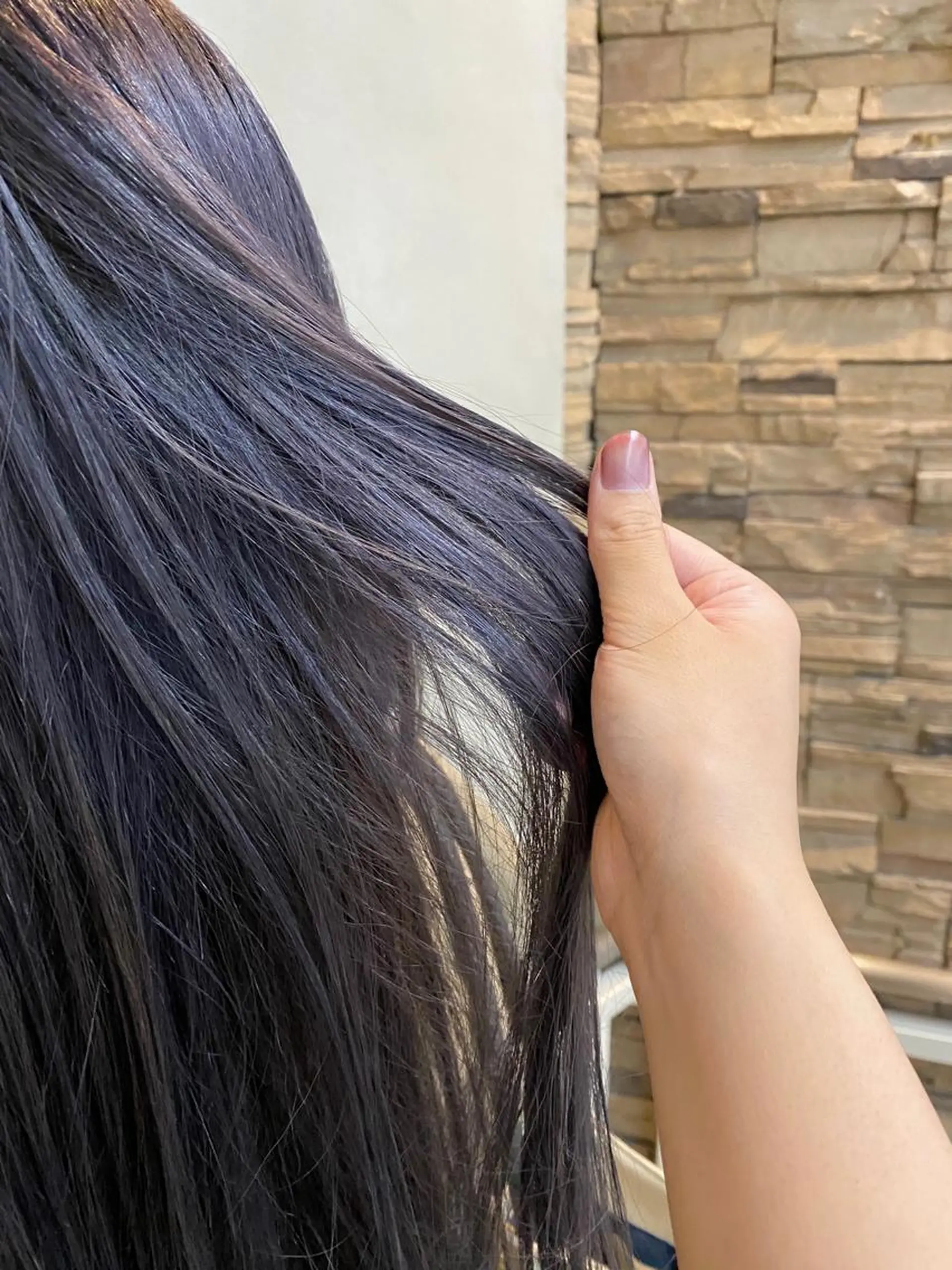 ミディアム カラー ベージュカラー ブルーカラー 沖縄/ヘアアレンジ /着付けのヘアスタイル