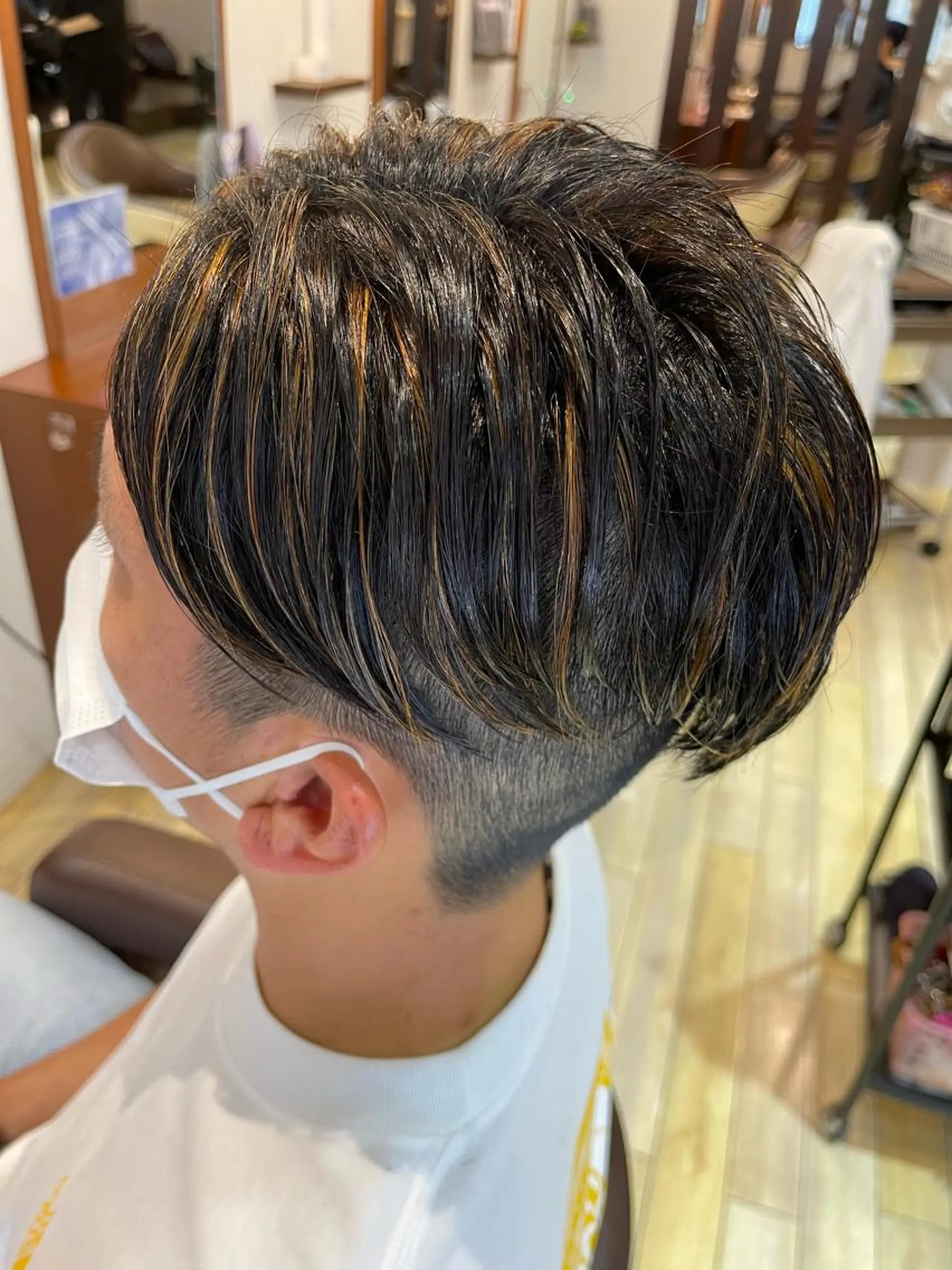 ショート カラー メンズ Olive駒川店所属・谷山 政吾のヘアスタイル