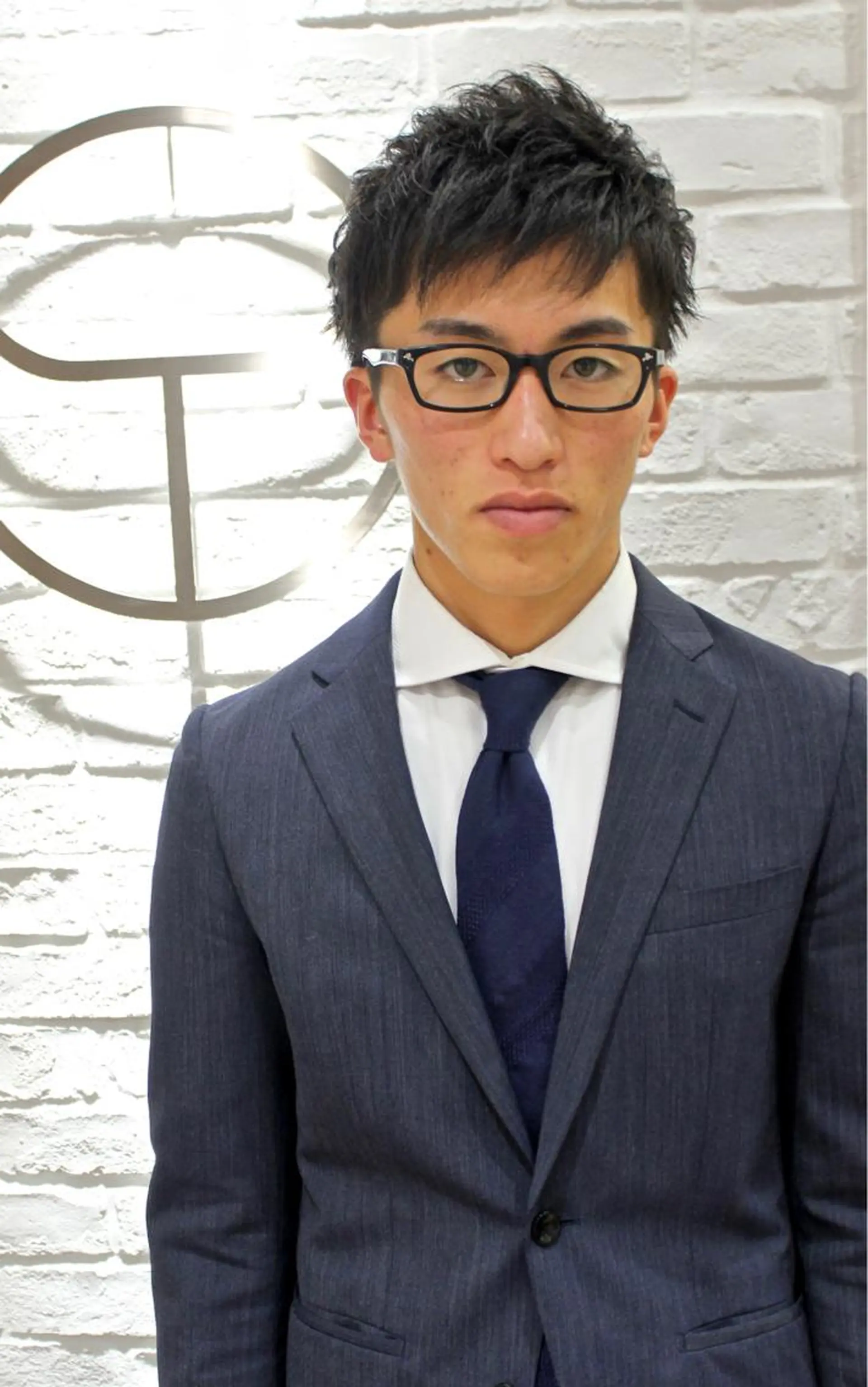 ショート パーマ メンズ PORTE HOMME PRES所属・佐藤 純のヘアスタイル