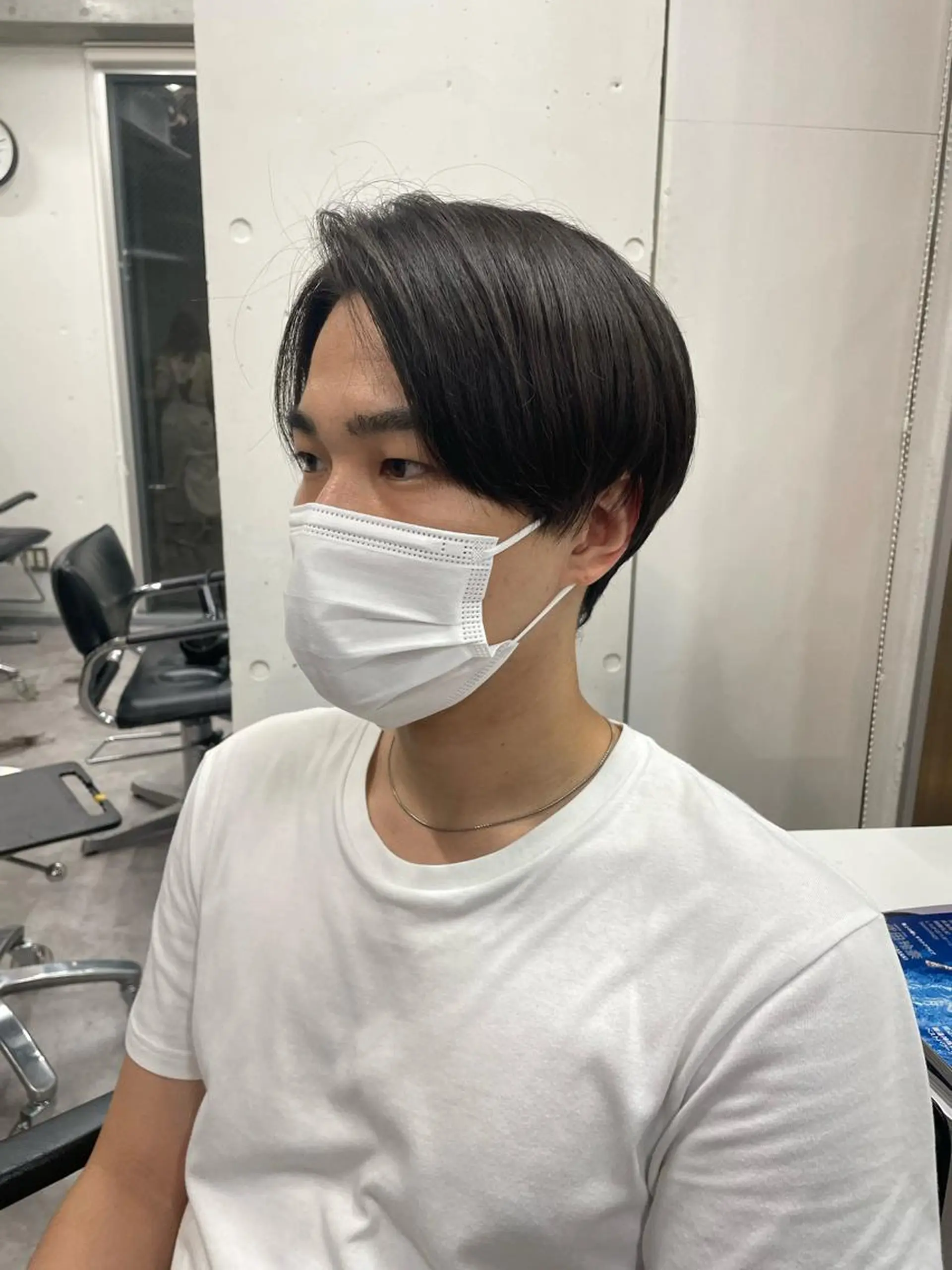 ショート パーマ メンズ 縮毛矯正 ストレートパーマ fifth /鈴木あづさのヘアスタイル