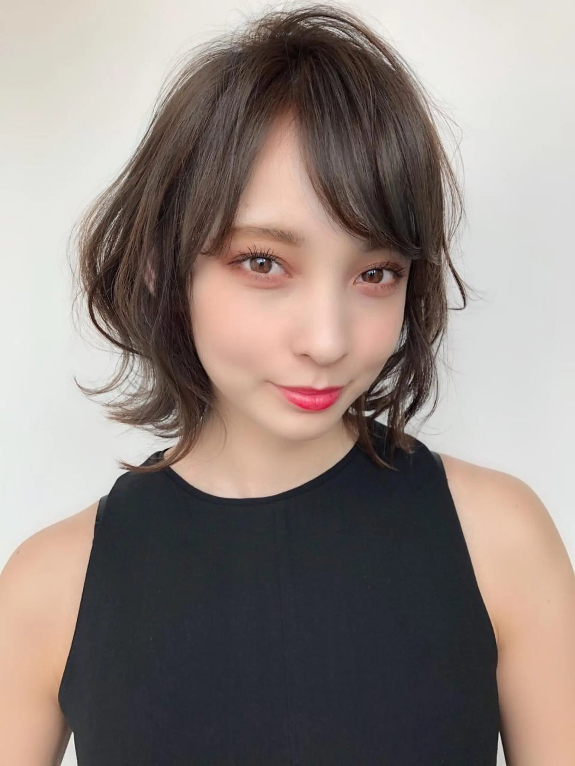 ミディアム ボブ レイヤー×髪質改善✨ 渋谷/佐藤侑哉のヘアスタイル