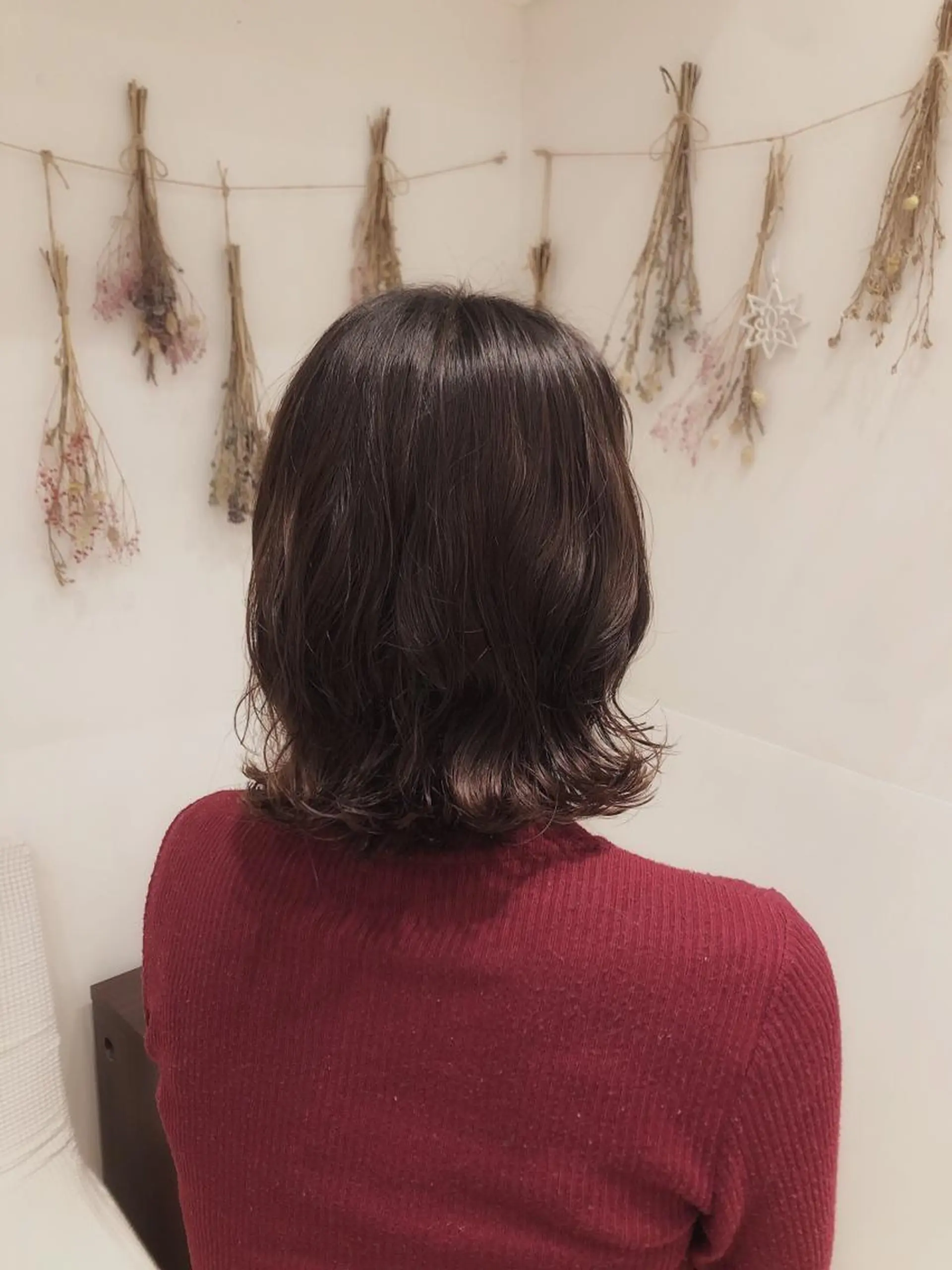 ミディアム パーマ ミディアムパーマ 外ハネヘア はだゆうき @hadadan08のヘアスタイル