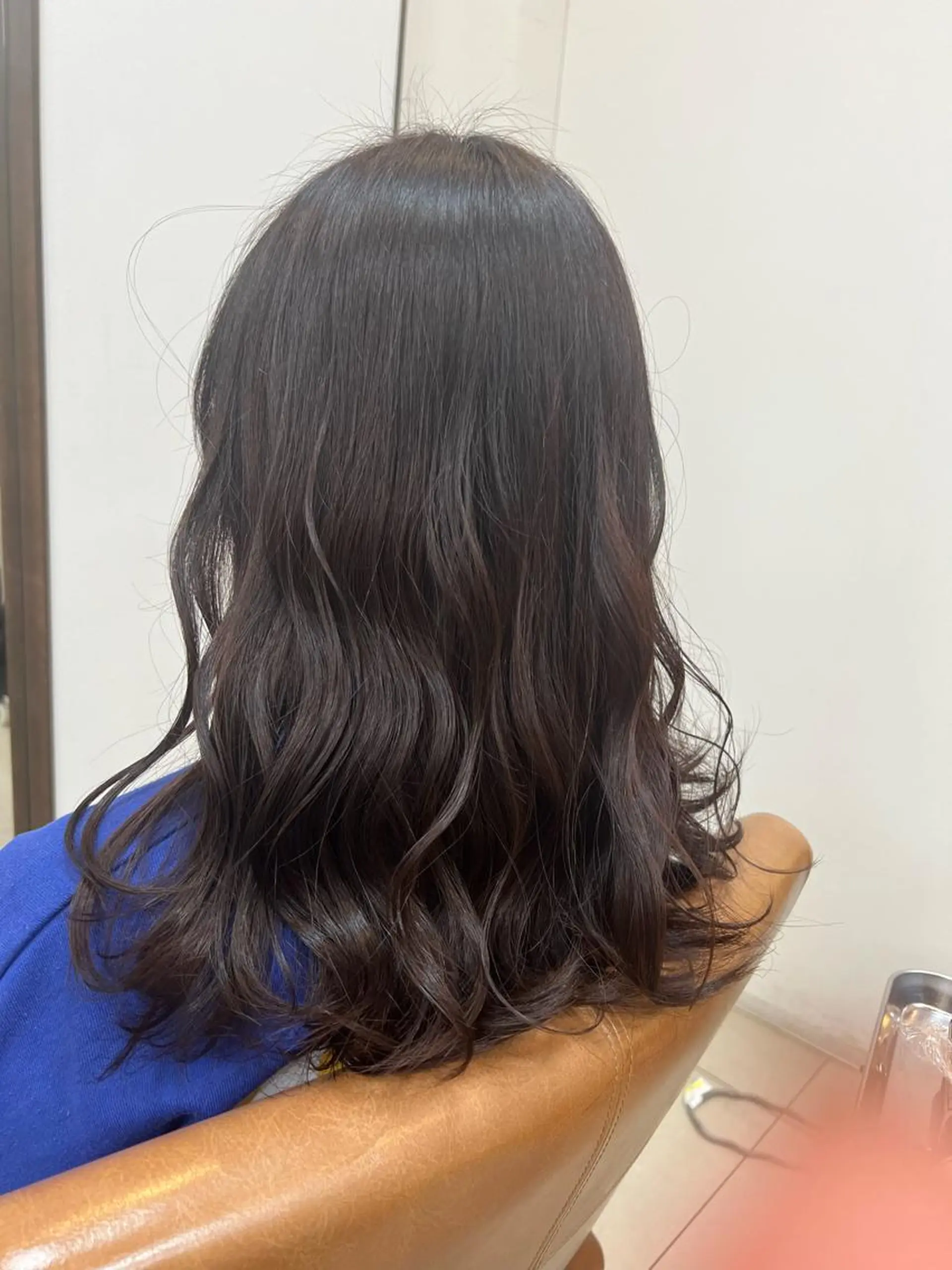 ミディアム ヘアカラー 森本 翔大のヘアスタイル