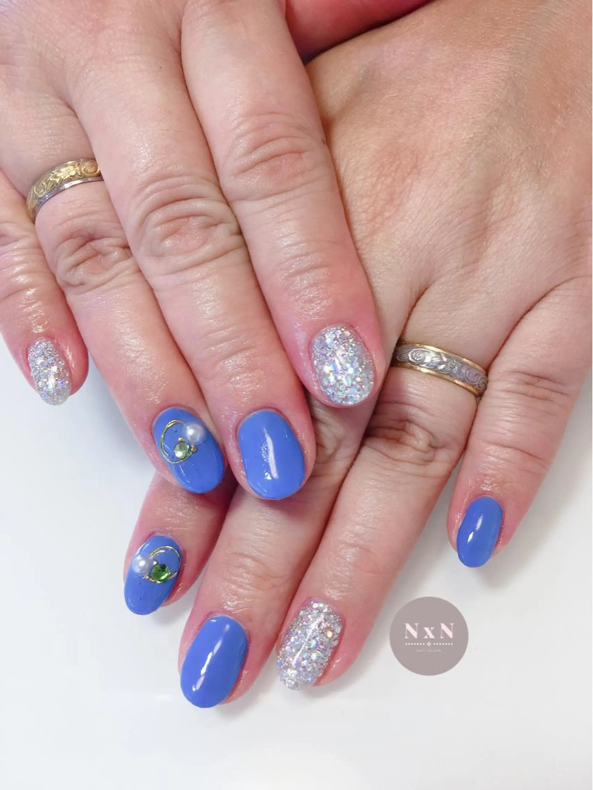 ネイル ジェルネイル ぷっくりネイル nail salon N×Nのネイルデザイン