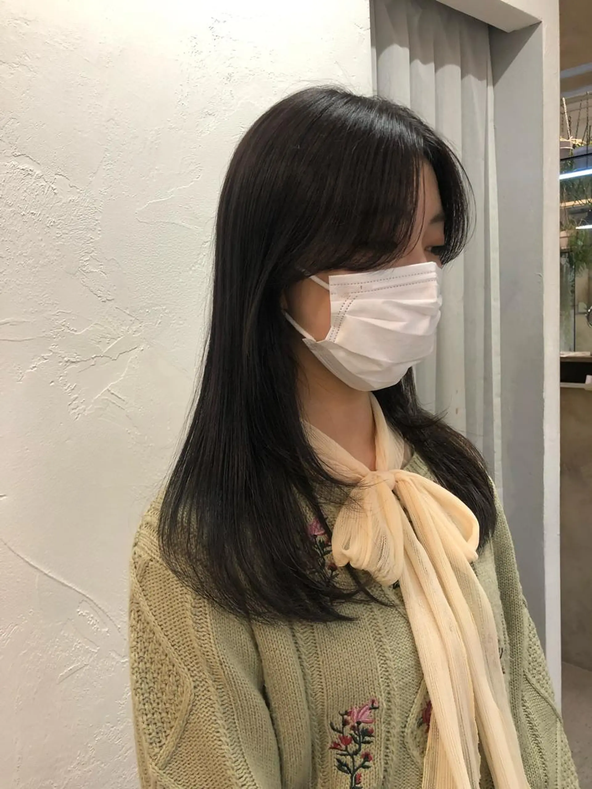 ロング カラー 顔周りカット レイヤーカット 小顔カット お洒落パーマ/ボブ ❄️Tomoka❄️のヘアスタイル