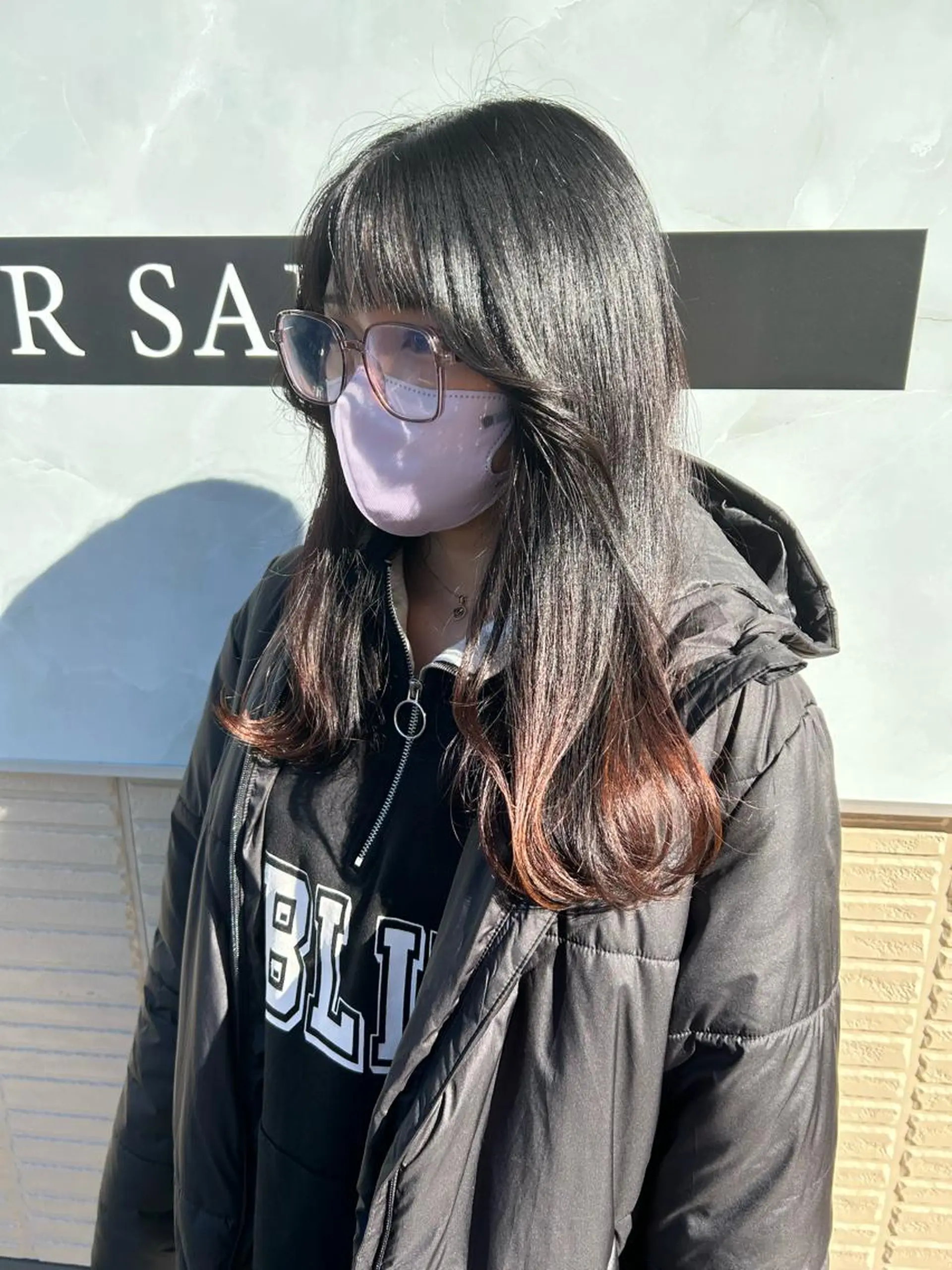 セミロング 韓国風ヘア レイヤーカット REM_aokijima所属・土屋 竣奨のヘアスタイル