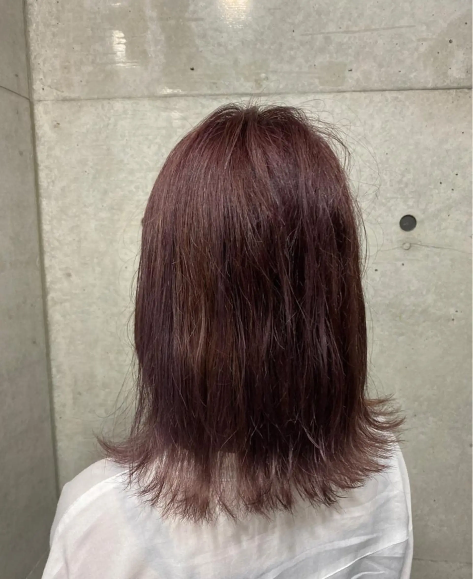 ミディアム カラー __ みずきのヘアスタイル