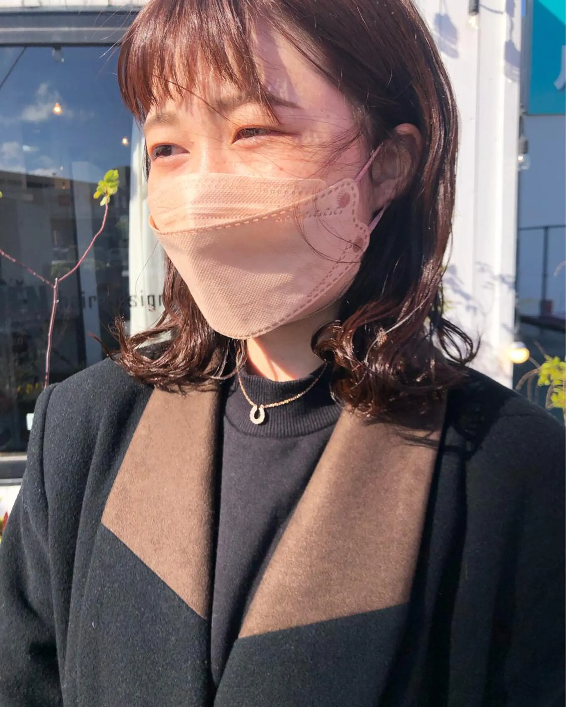 ミディアム デザインカット🎨 ボブ🫟おざきのヘアスタイル