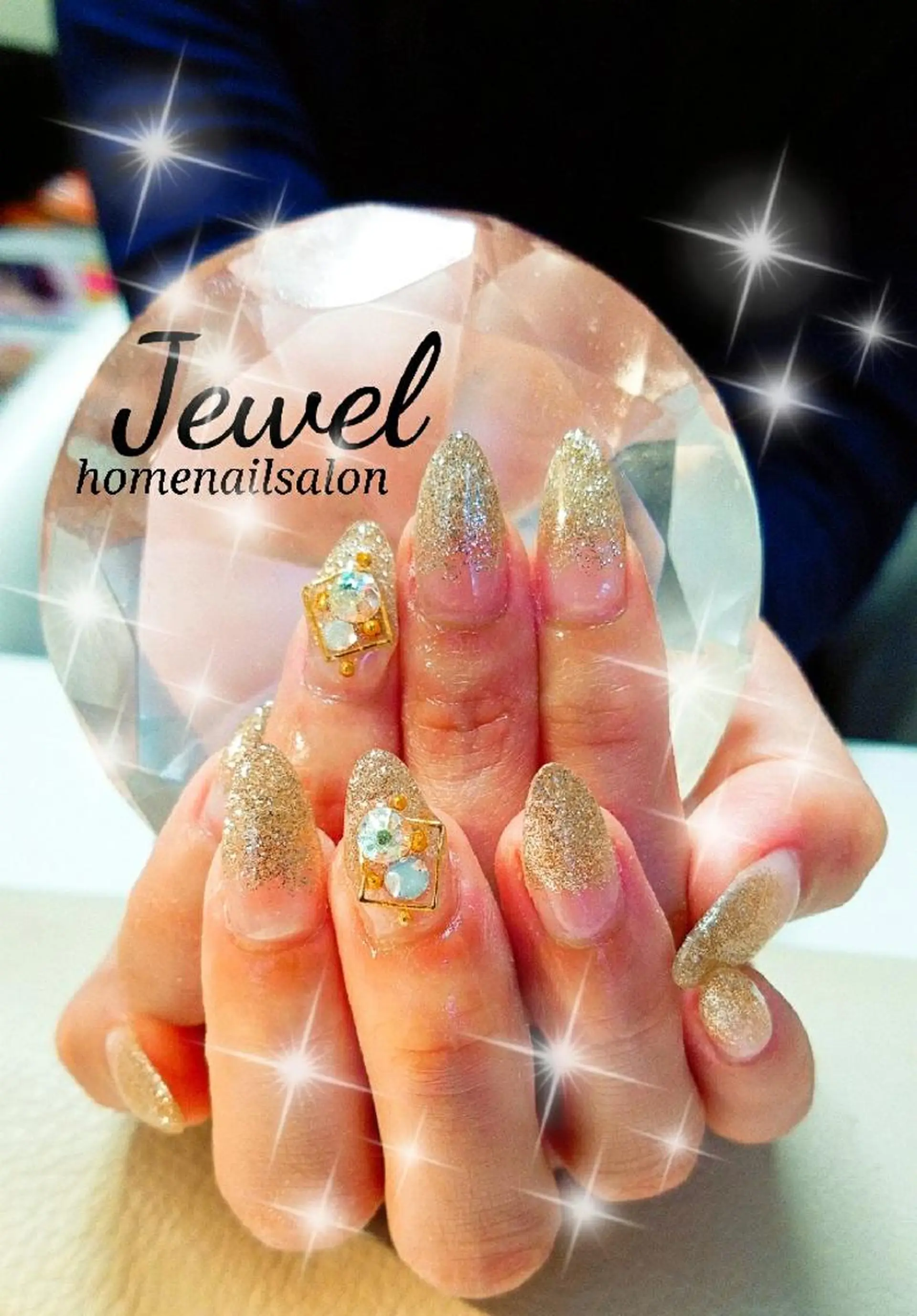 ネイル アートネイル ワンカラーネイル ＪＥＷＥＬ　ＮＡＩＬ所属・ＪＥＷＥＬ ＮＡＩＬのネイルデザイン