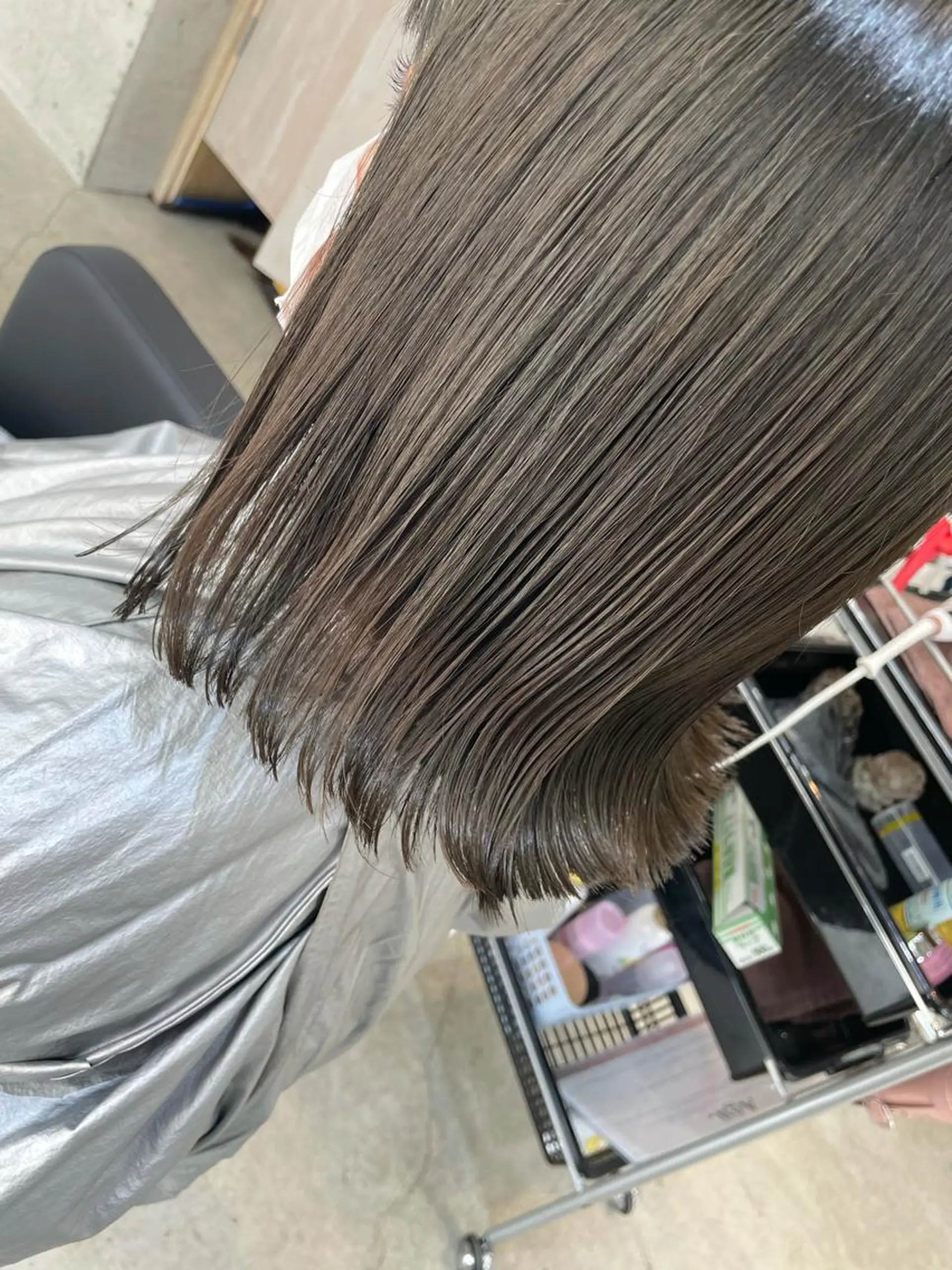 ミディアム カラー 透明感カラー Agu  hair you所属・♡ yumaのヘアスタイル