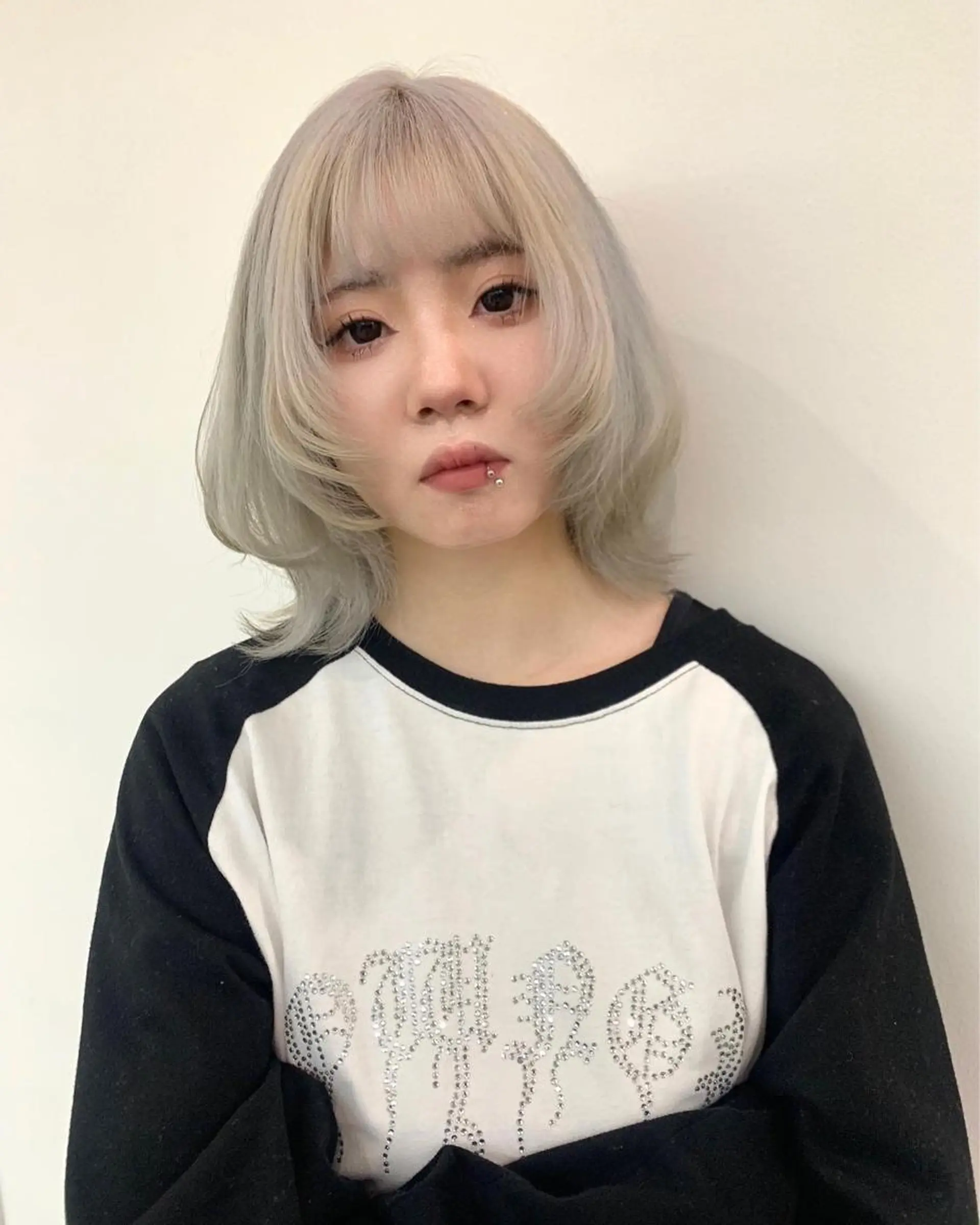 ミディアム カラー YU KIのヘアスタイル