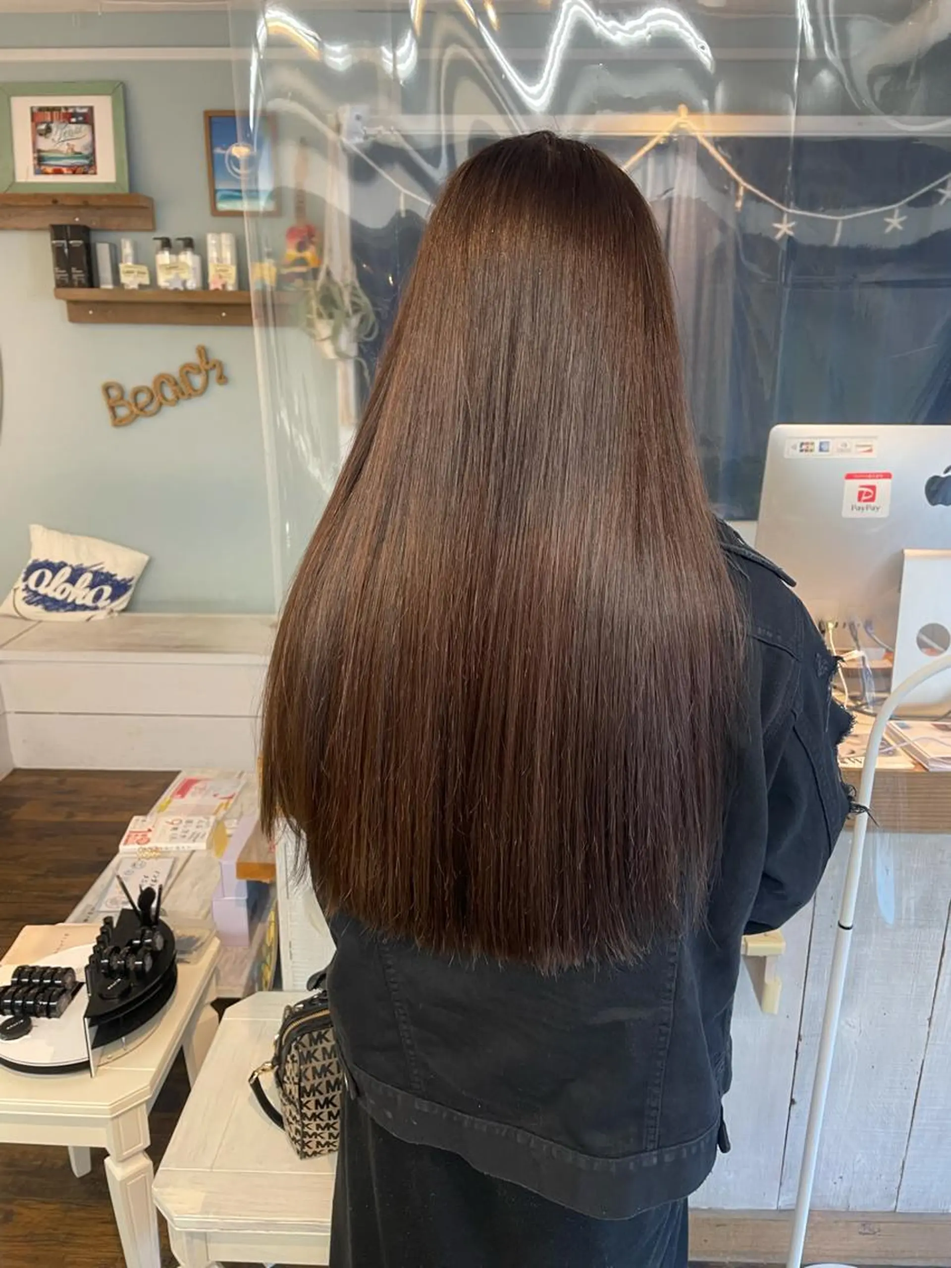 ロング salowin 原宿店所属・髪質改善ULTOWA 縮毛矯正モリムラのヘアスタイル