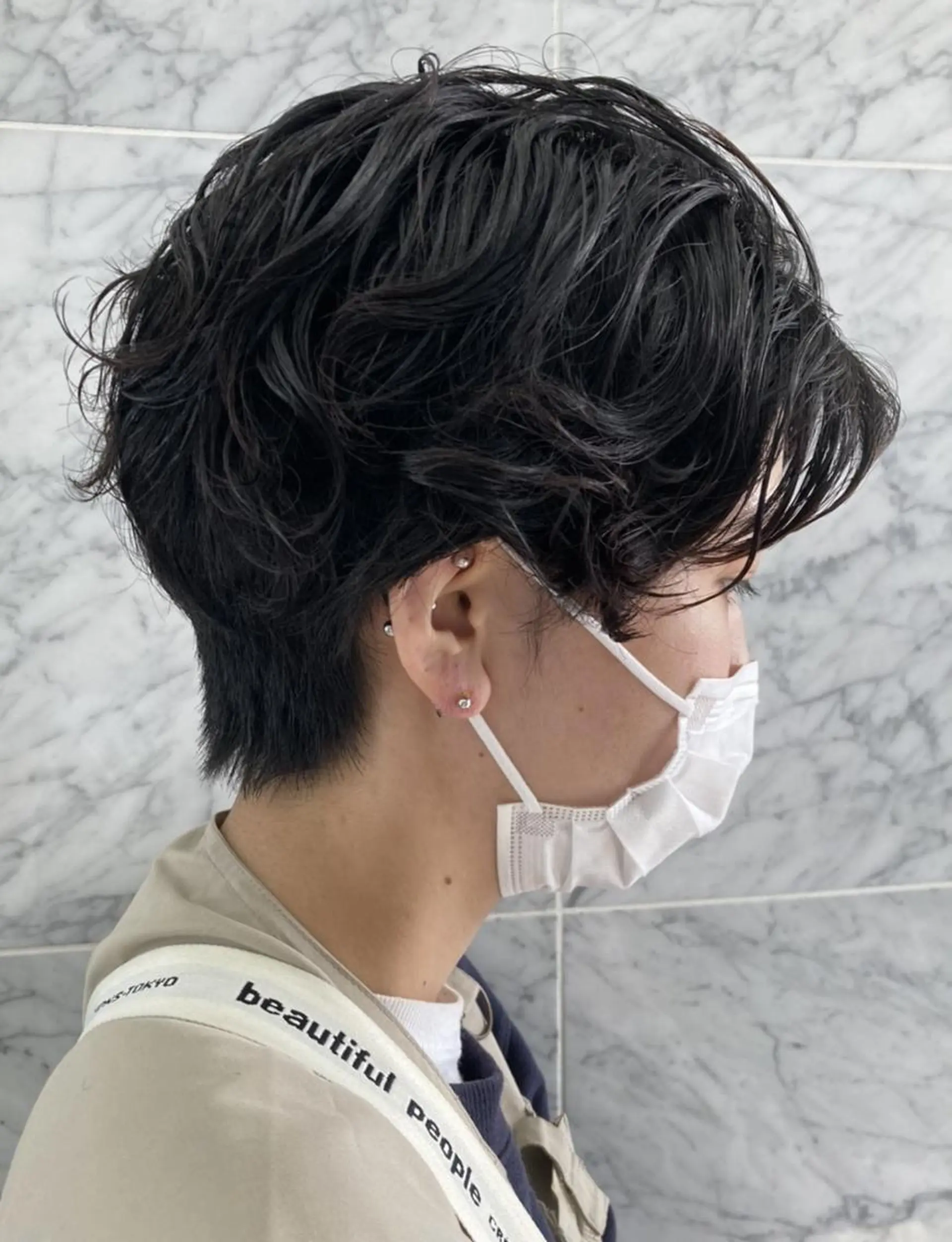 ショート パーマ 銀座 似合わせ◎ 櫻井将司のヘアスタイル