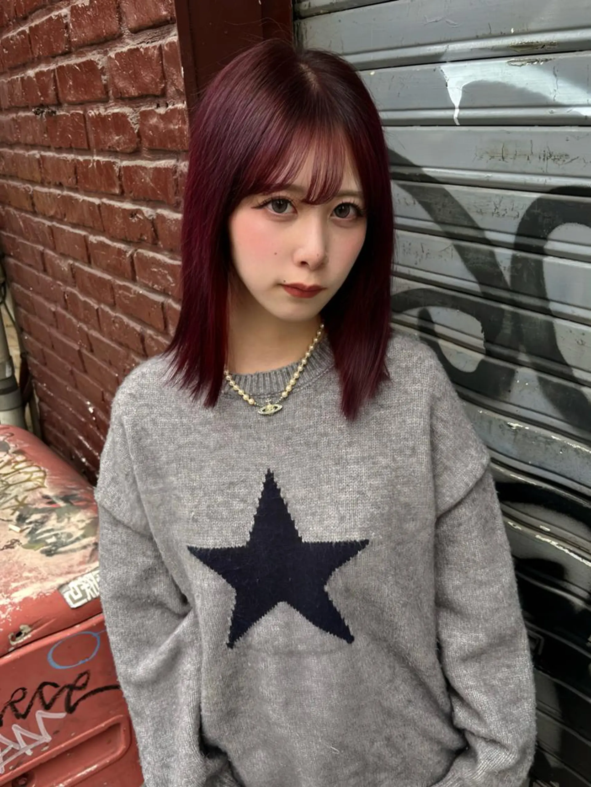 ミディアム 髪質改善 L. OSAKAのヘアスタイル