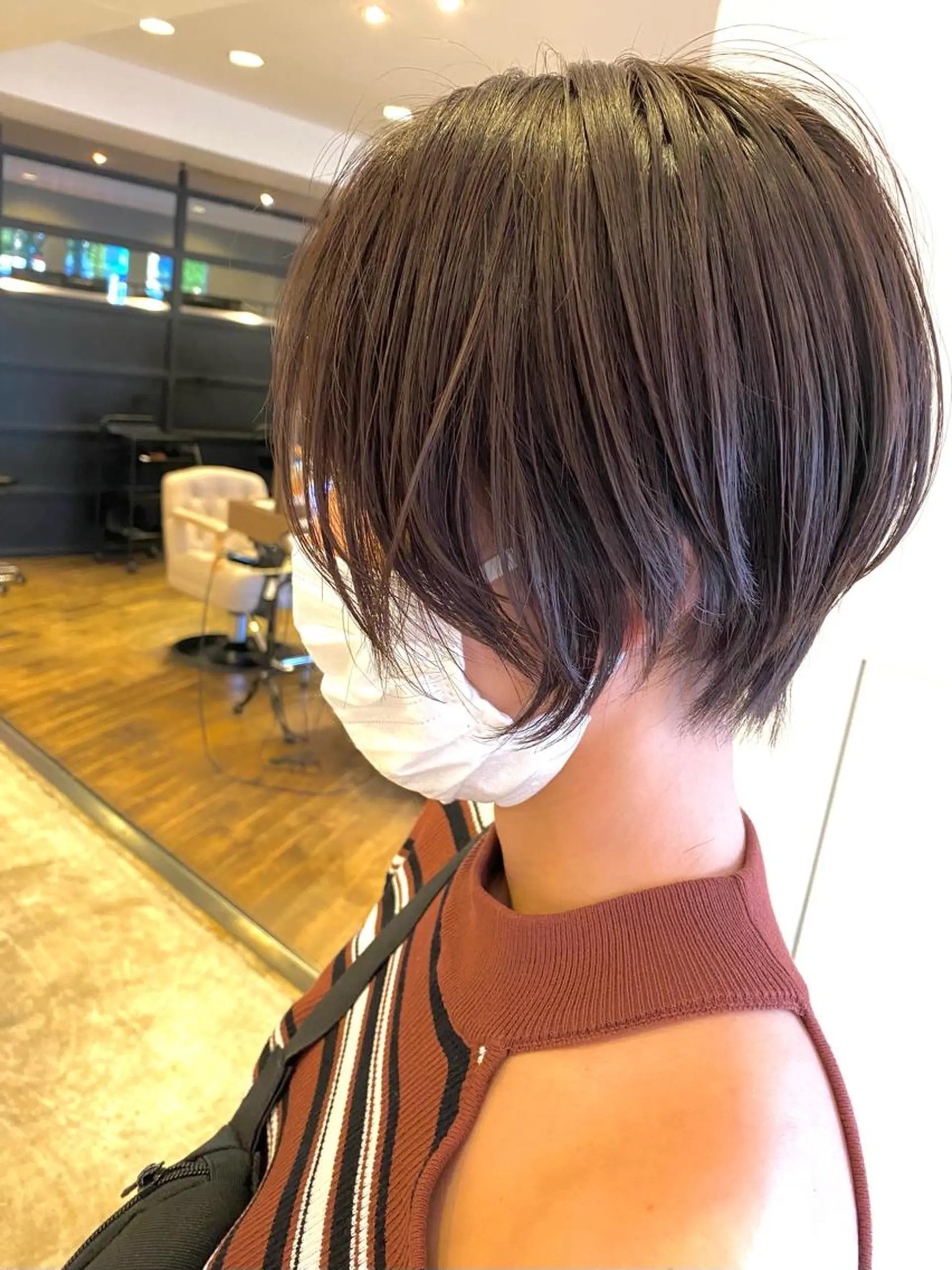 ショート カラー ショートヘア カット ヘアカラー トリートメント 谷合 貴志のヘアスタイル