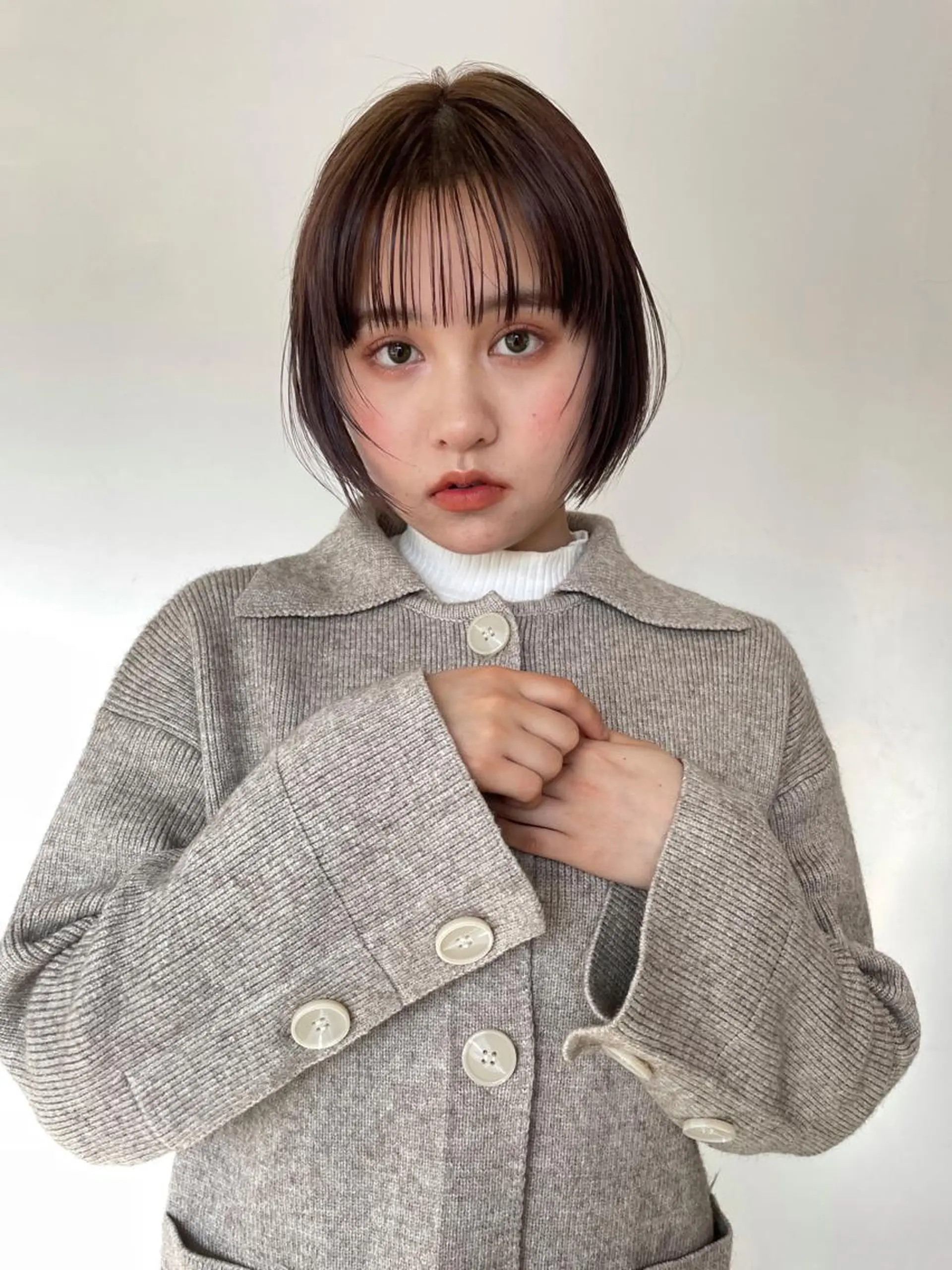 ショート silo所属・silo MOKA 顔周りカット🦦のヘアスタイル