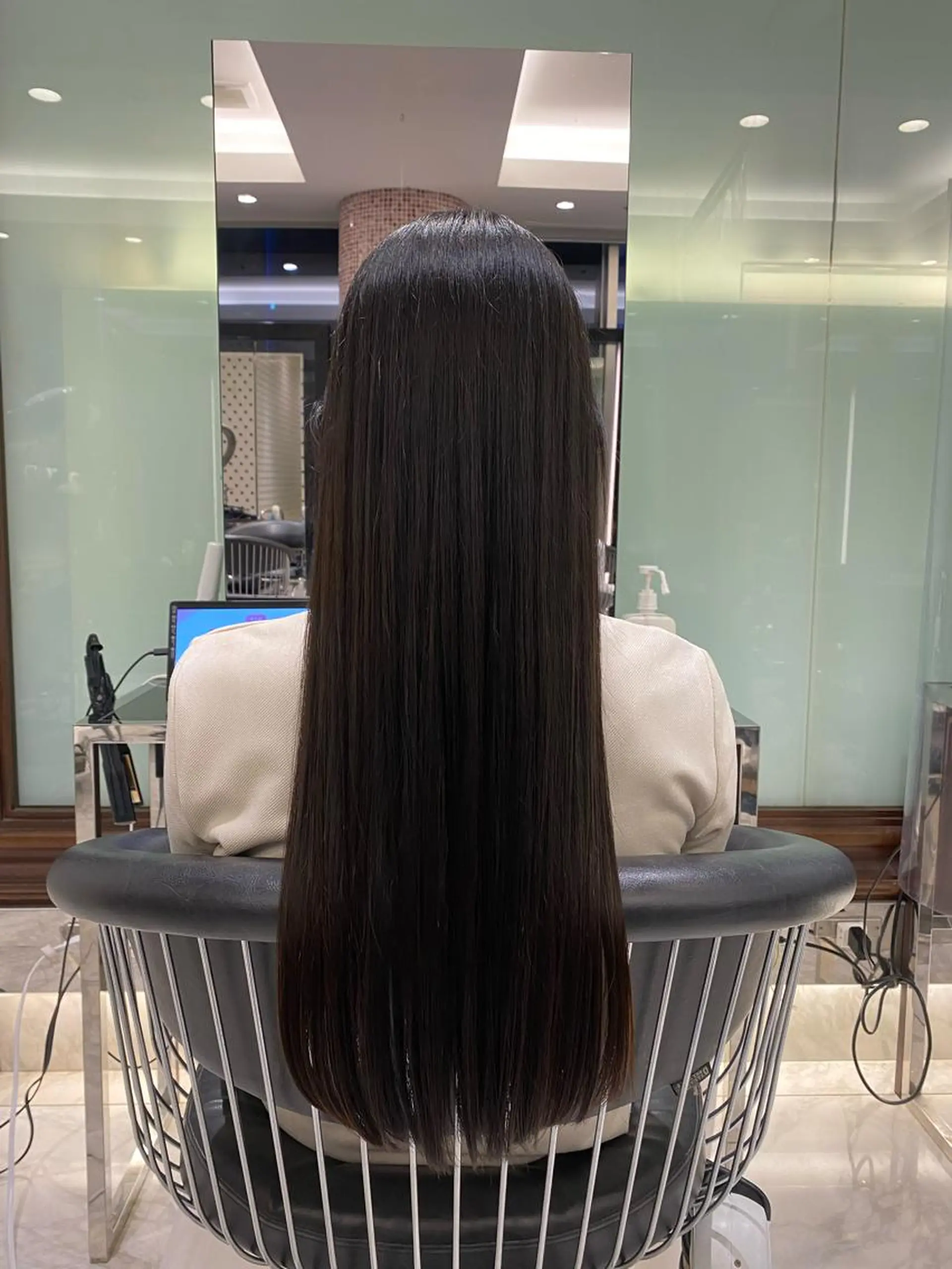 ロング 🌀メンズパーマ🌀 縦落ち/波巻きのヘアスタイル