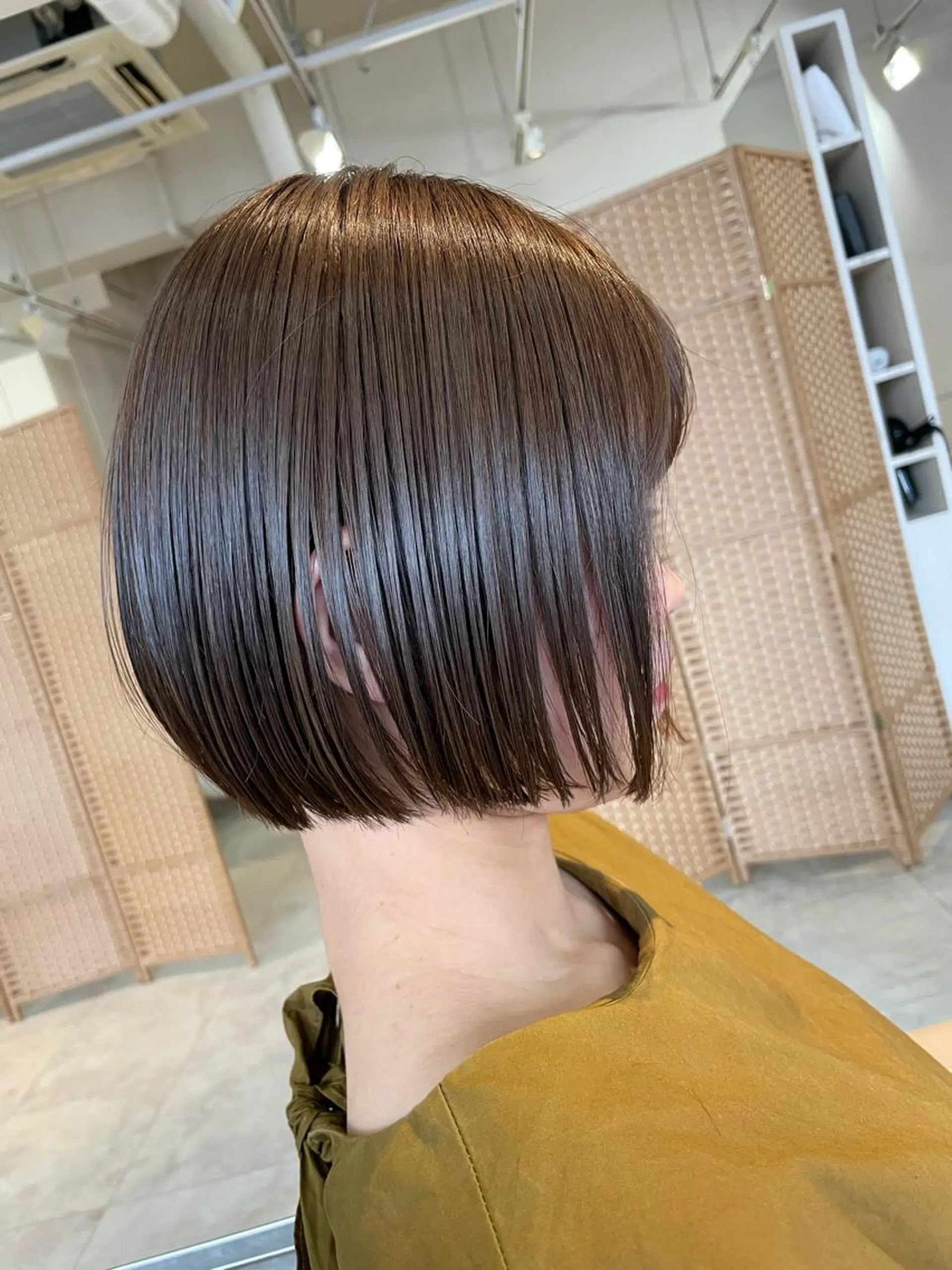 ショート ボブ カット 本田 卓也のヘアスタイル