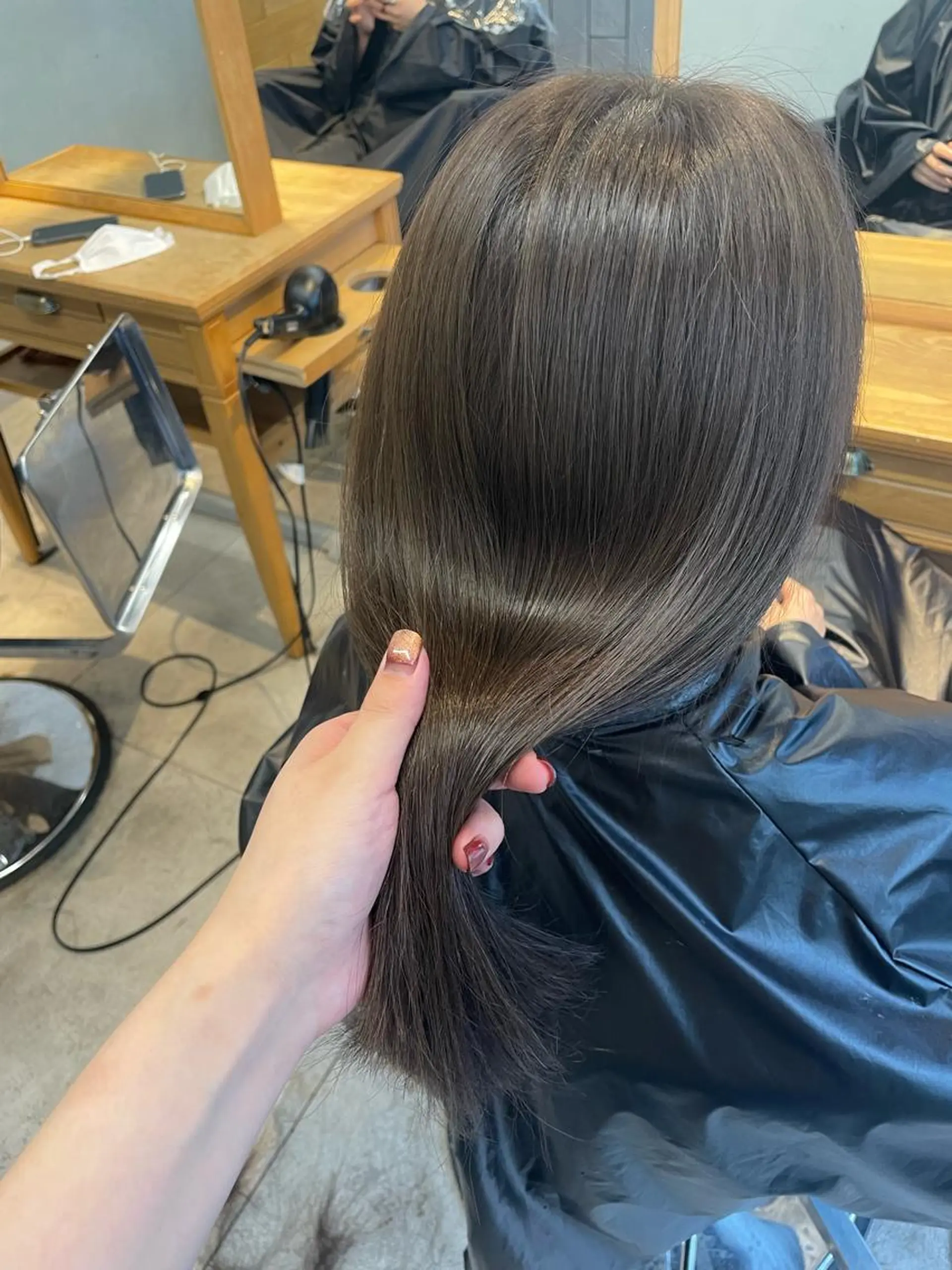 ロング カラー トリートメント 梅田韓国ヘア kiara🩷彡のヘアスタイル