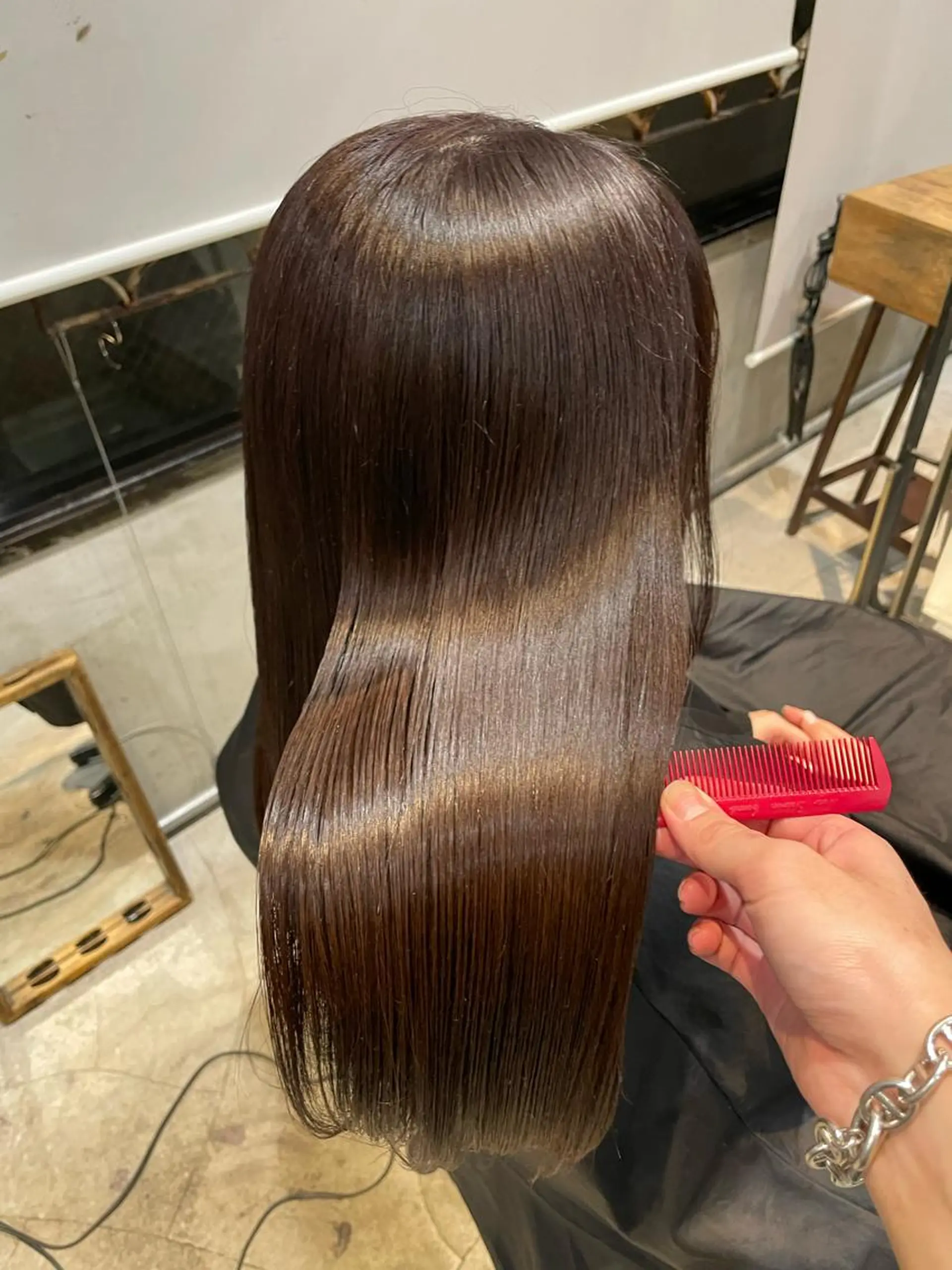 ロング カラー ヘアアレンジ ブラウンカラー ヘアカラー トリートメント ヘアセット 🍀艶髪・透明感🍀 TATSUKIのヘアスタイル