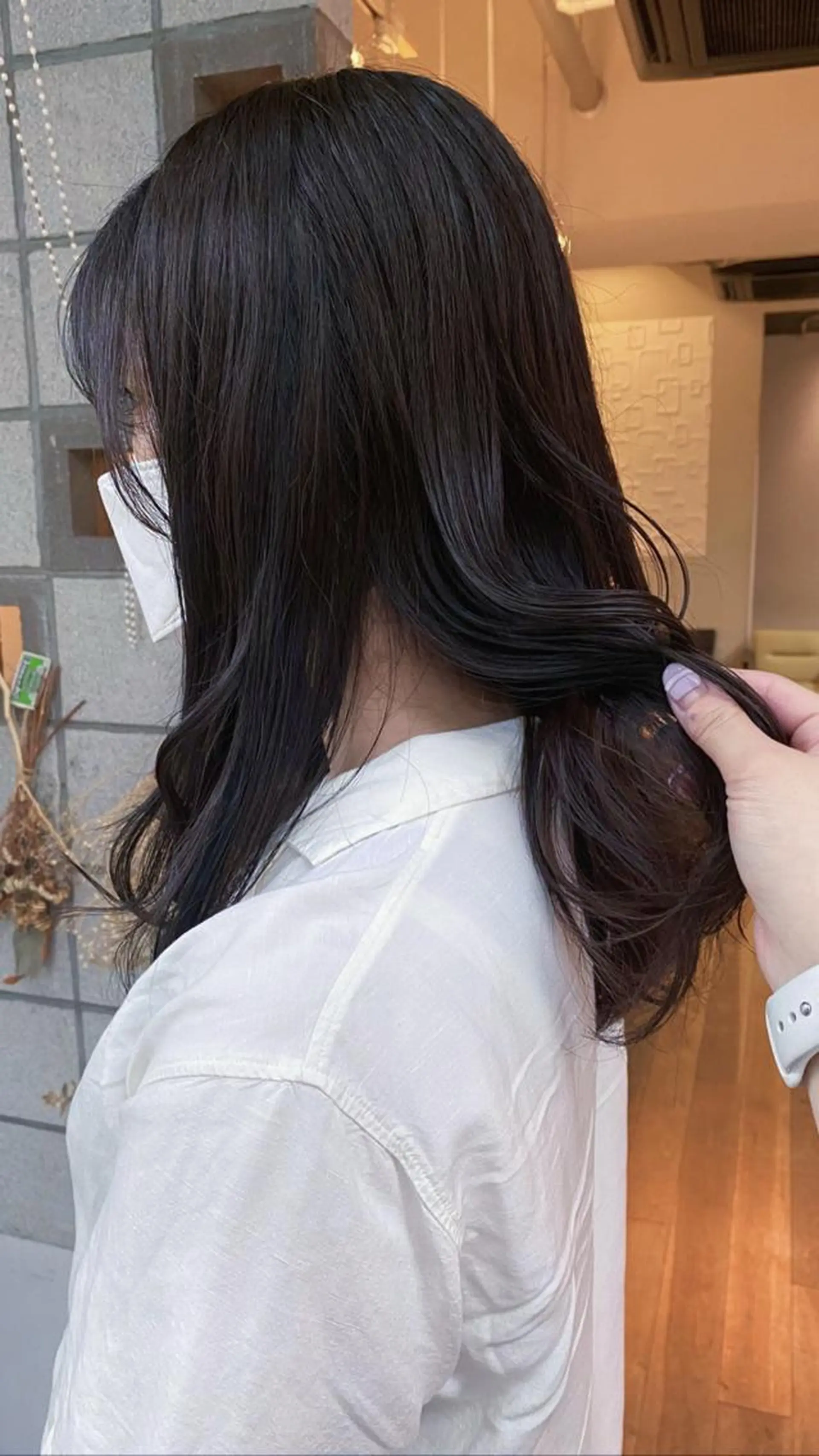 ロング 塩澤 榛奈のヘアスタイル