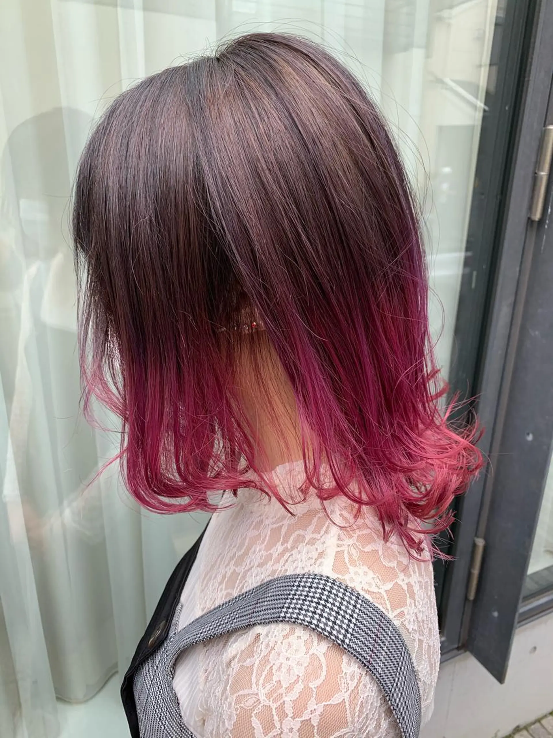 ミディアム カラー 🍀ケアブリーチ カラー🍀坂井のヘアスタイル