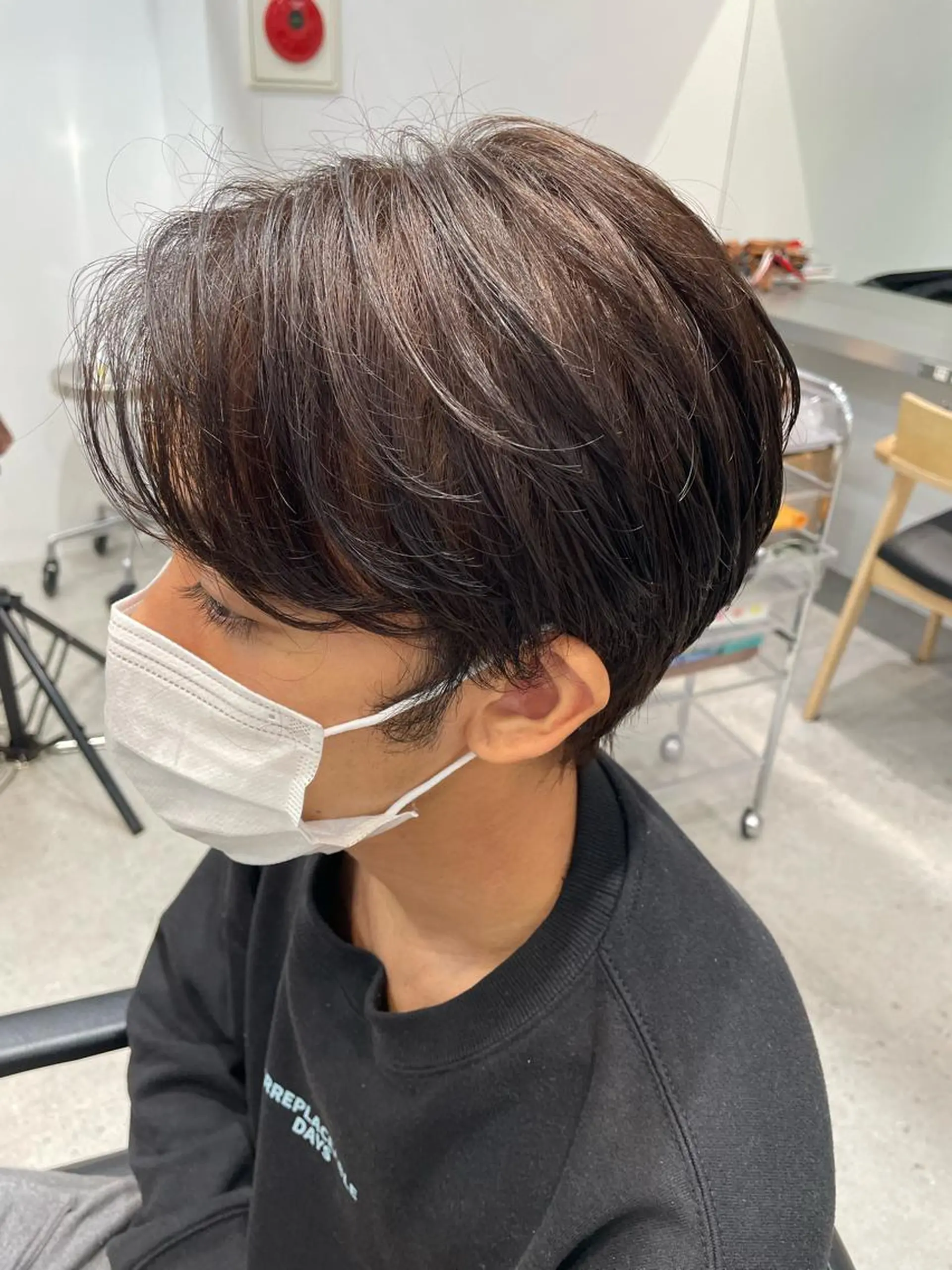 カラー メンズ メンズパーマ 波巻きパーマ fifth リュウセイのヘアスタイル