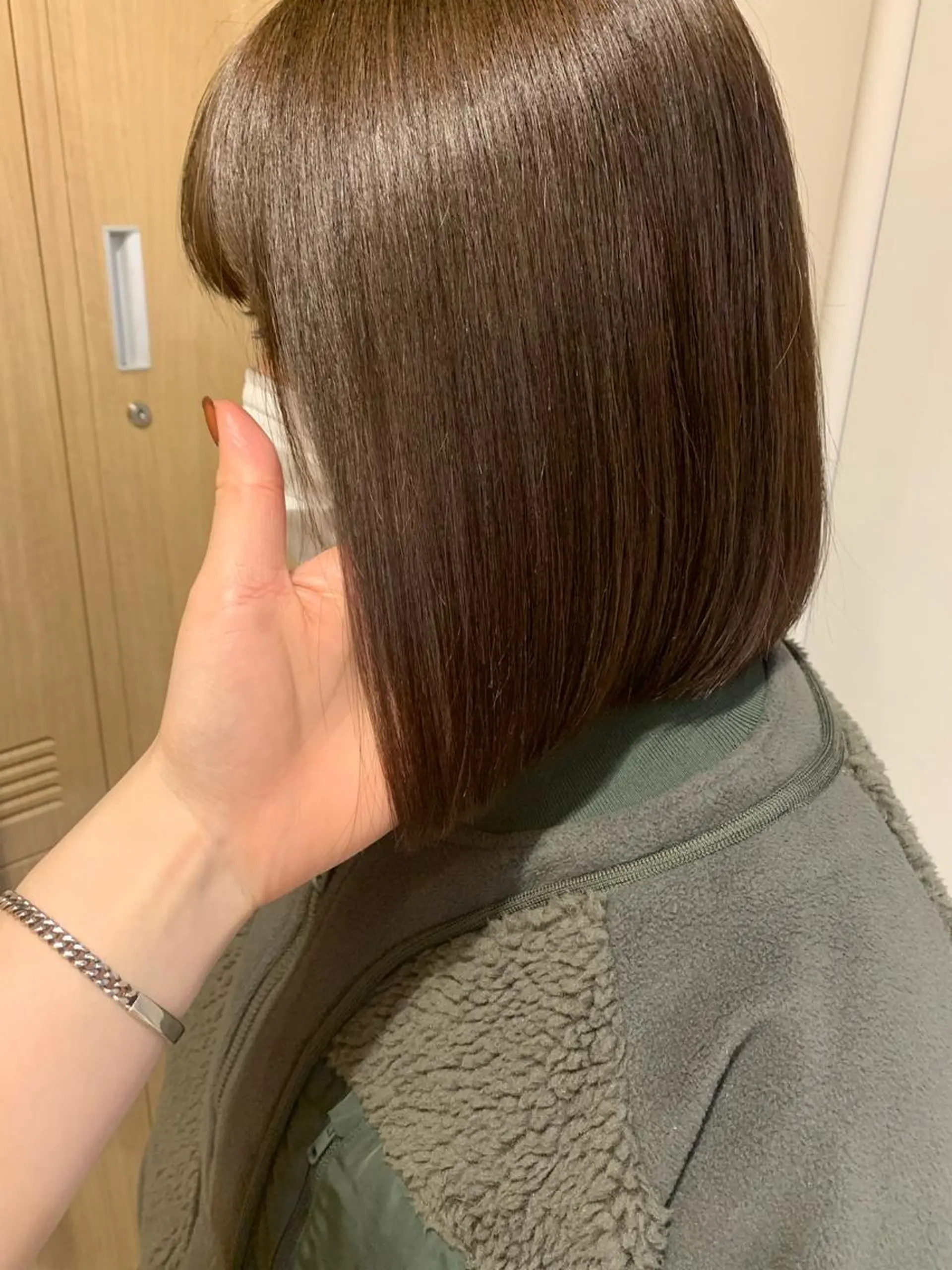 ショート LORENAO所属・マロベージュ rinaのヘアスタイル