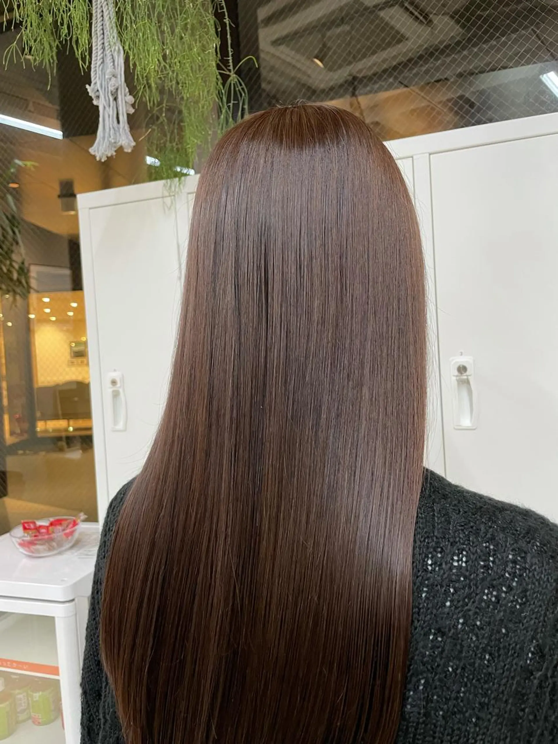 ロング カラー ブラウンカラー ココアブラウン 髪質改善 トリートメント ヘアカラー トリートメント ボブ/ショート/ shinのヘアスタイル
