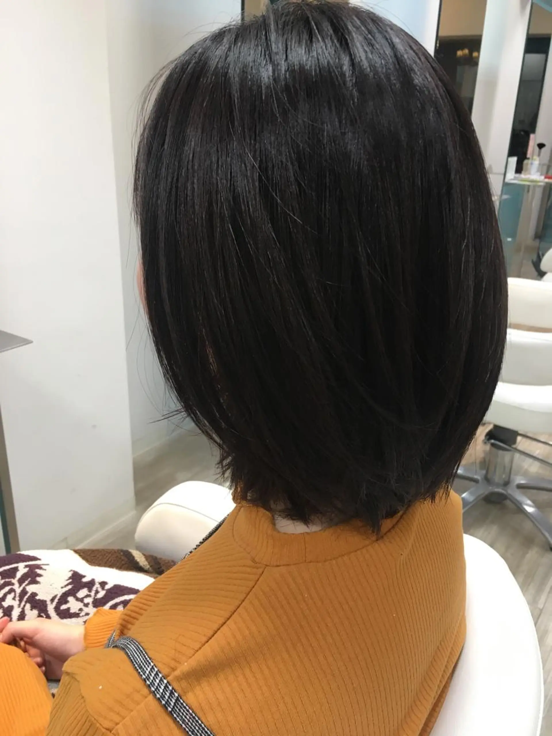 ショート カラー アッシュ ブルーカラー ブラウンカラー ヘアカラー トリートメント NATSUKI💟 EARTH二俣川のヘアスタイル