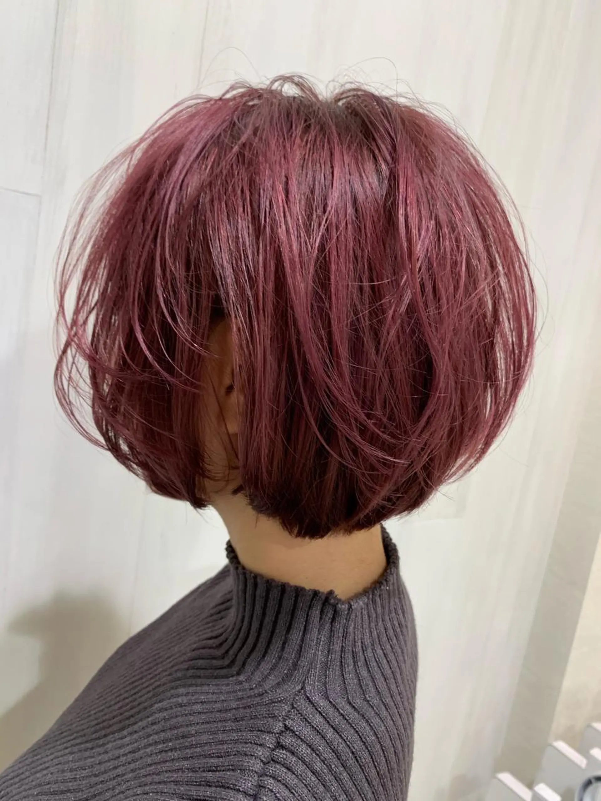 ショート カラー オーロ西大寺所属・松永 夏のヘアスタイル