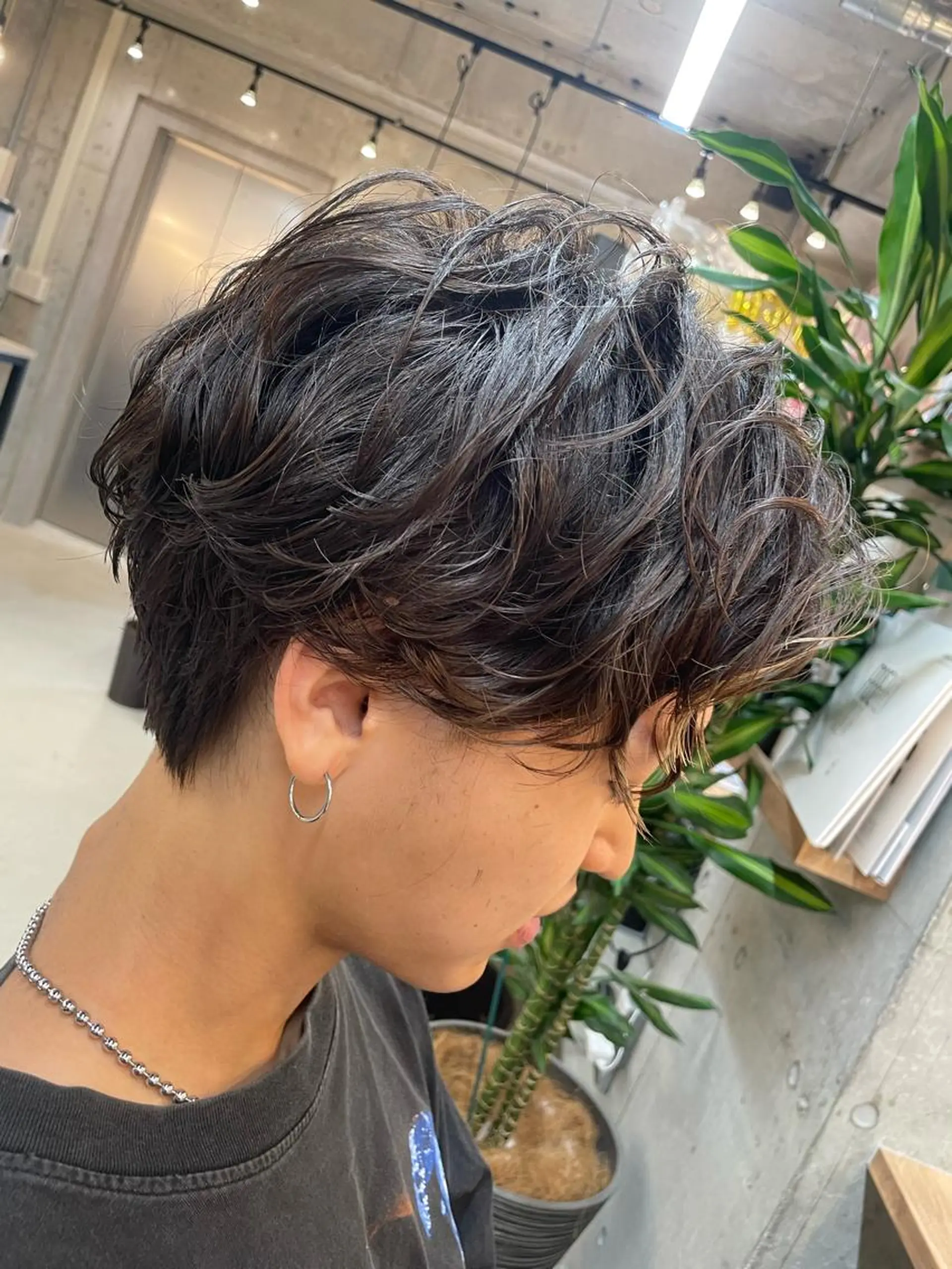 ミディアム パーマ メンズ メンズ韓国風 マッシュ 韓国風ヘア メンズ特化👨 細谷碧海のヘアスタイル