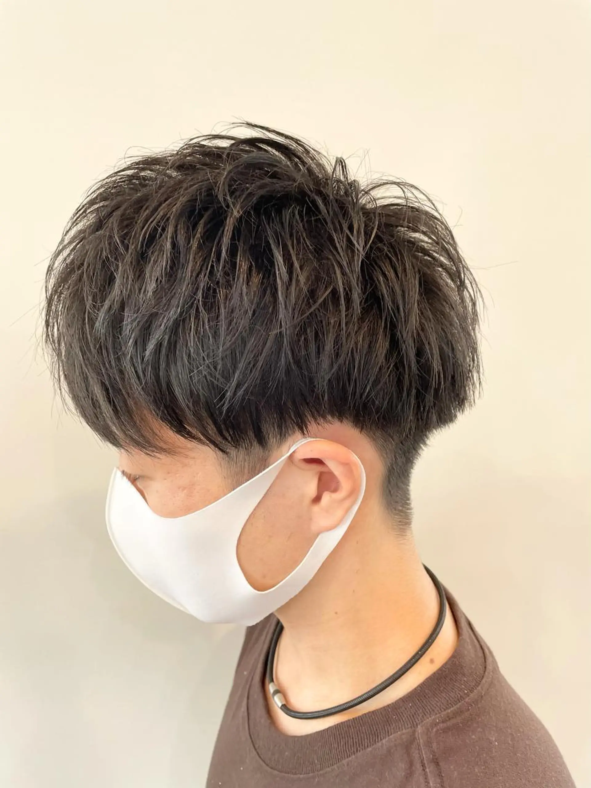 ショート メンズ マッシュ ショートヘア カット FLAGS YAMATOのヘアスタイル