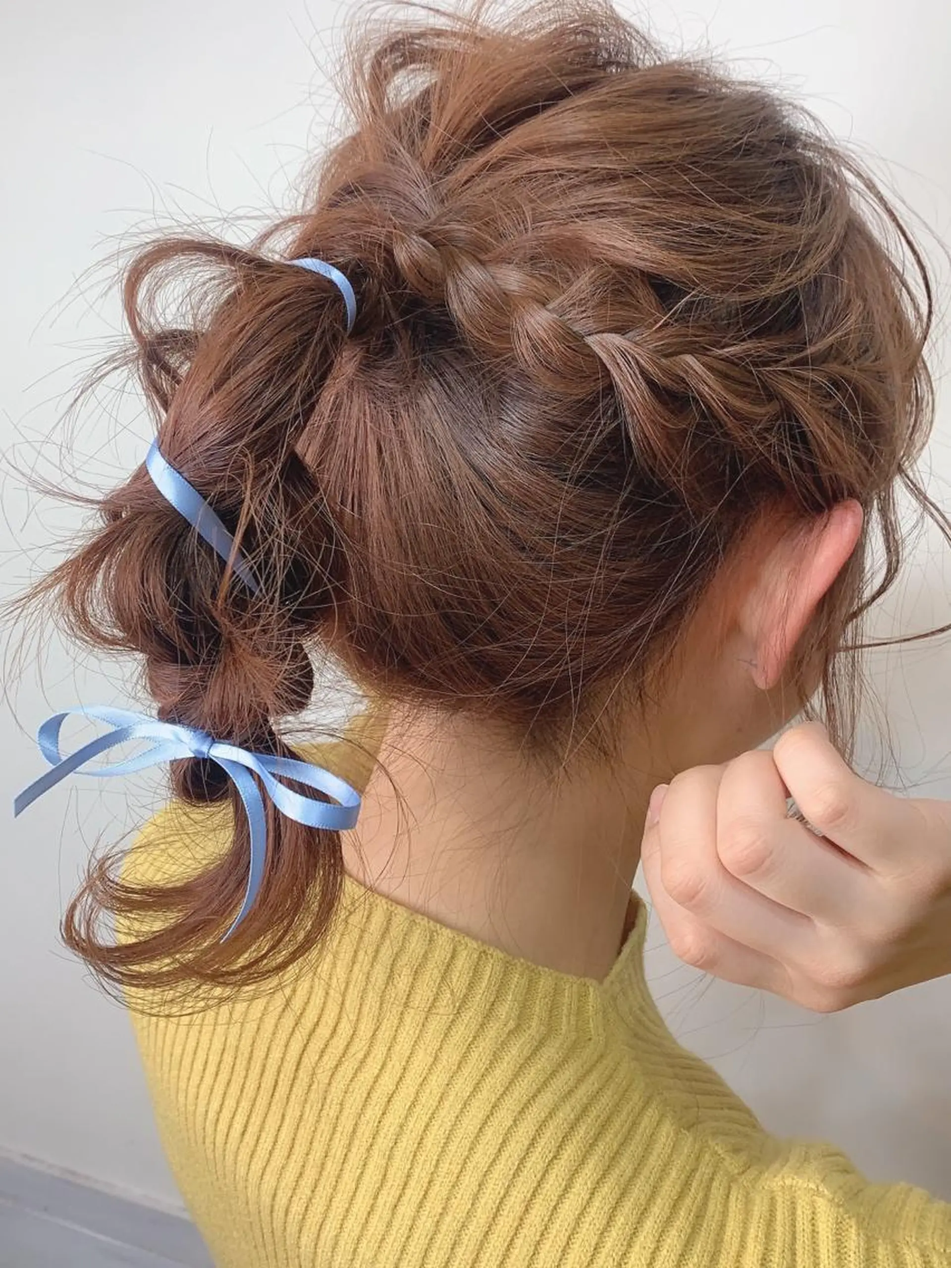 セミロング ヘアアレンジ 櫛部洸貴/ 髪質改善カラーのヘアスタイル