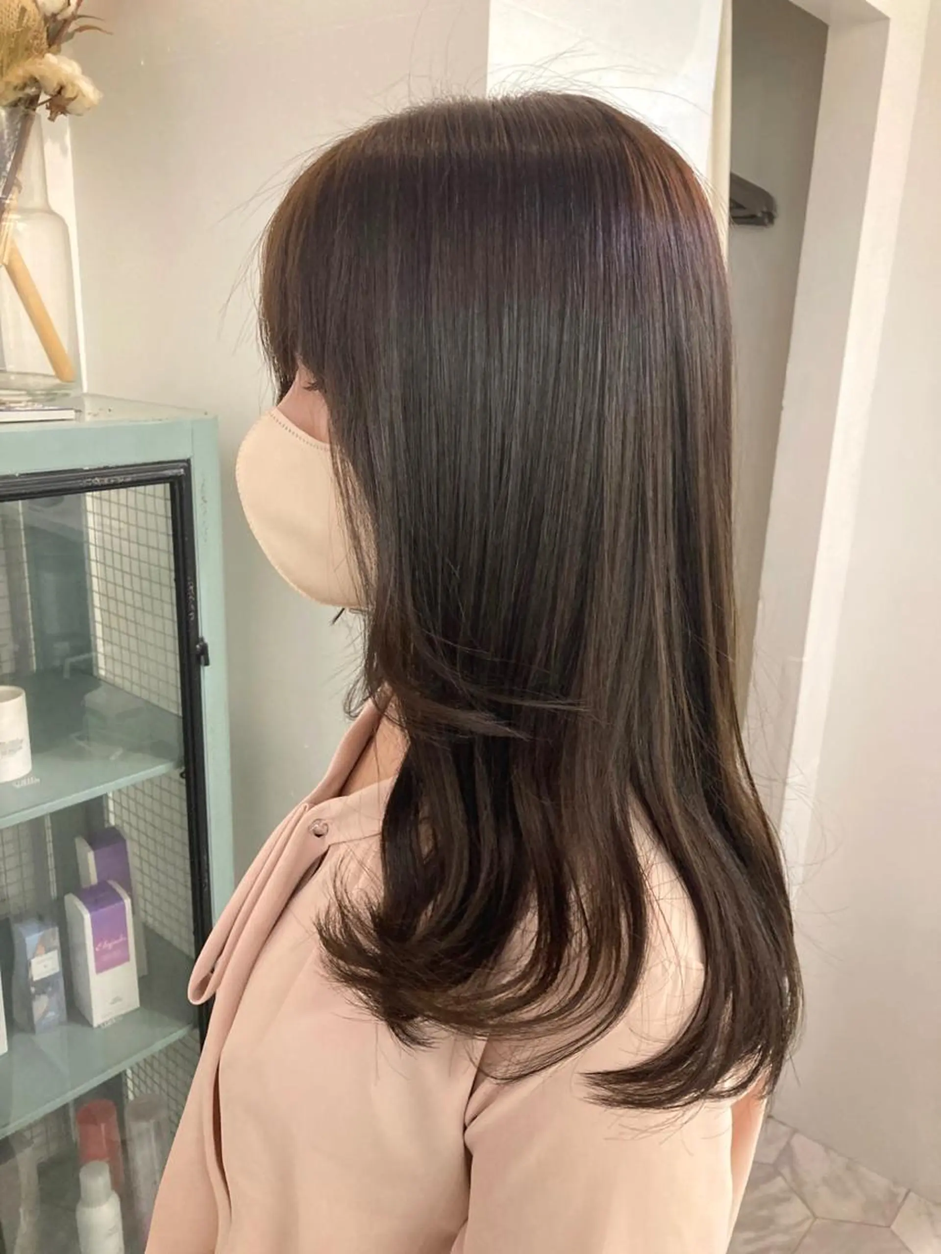 カラー アディクシーカラー ブラウンカラー 透明感カラー wawa miu🌷のヘアスタイル