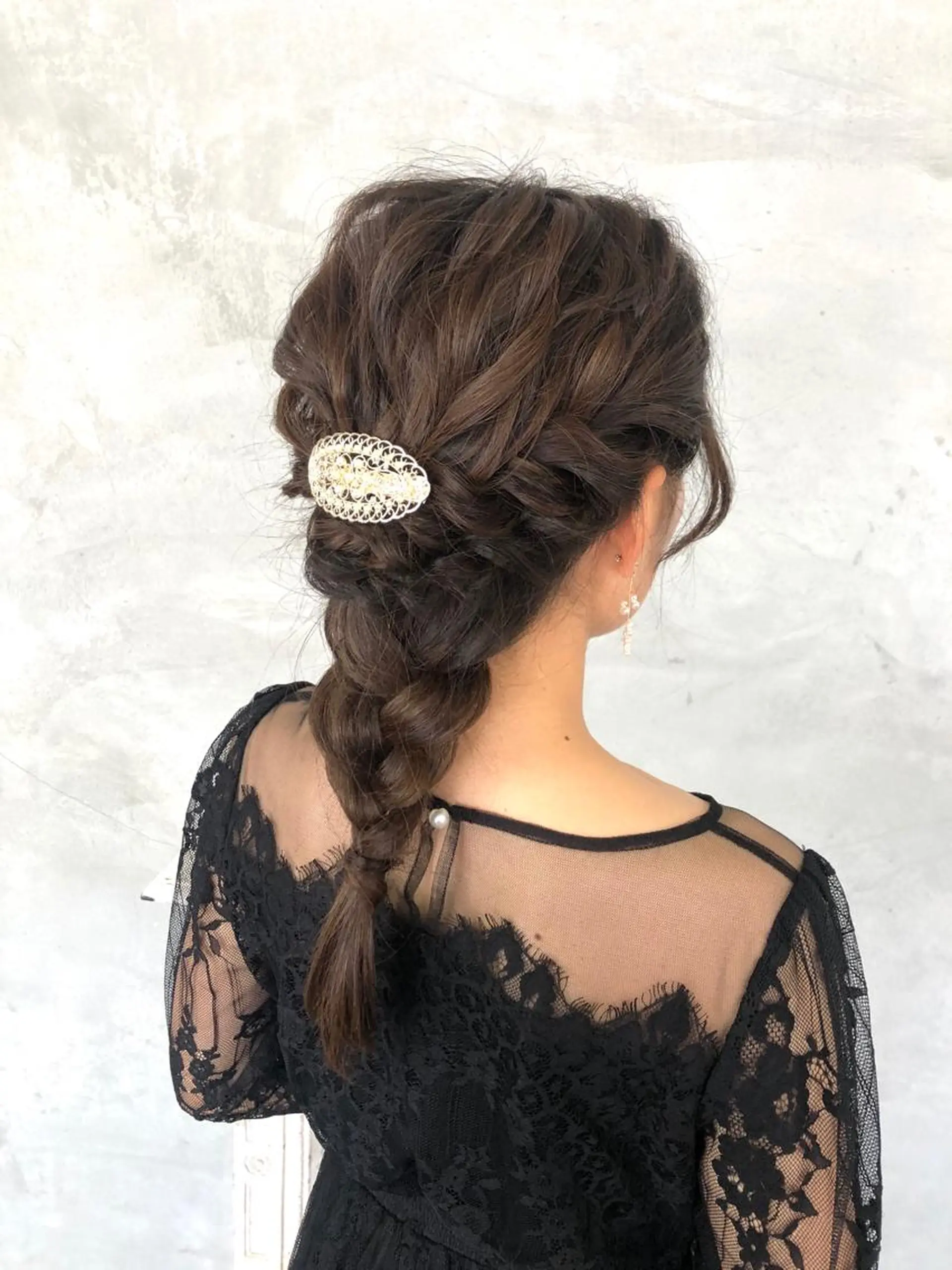 ロング ヘアアレンジ 暖色/ピンクブラウン 🌷岡田真季のヘアスタイル