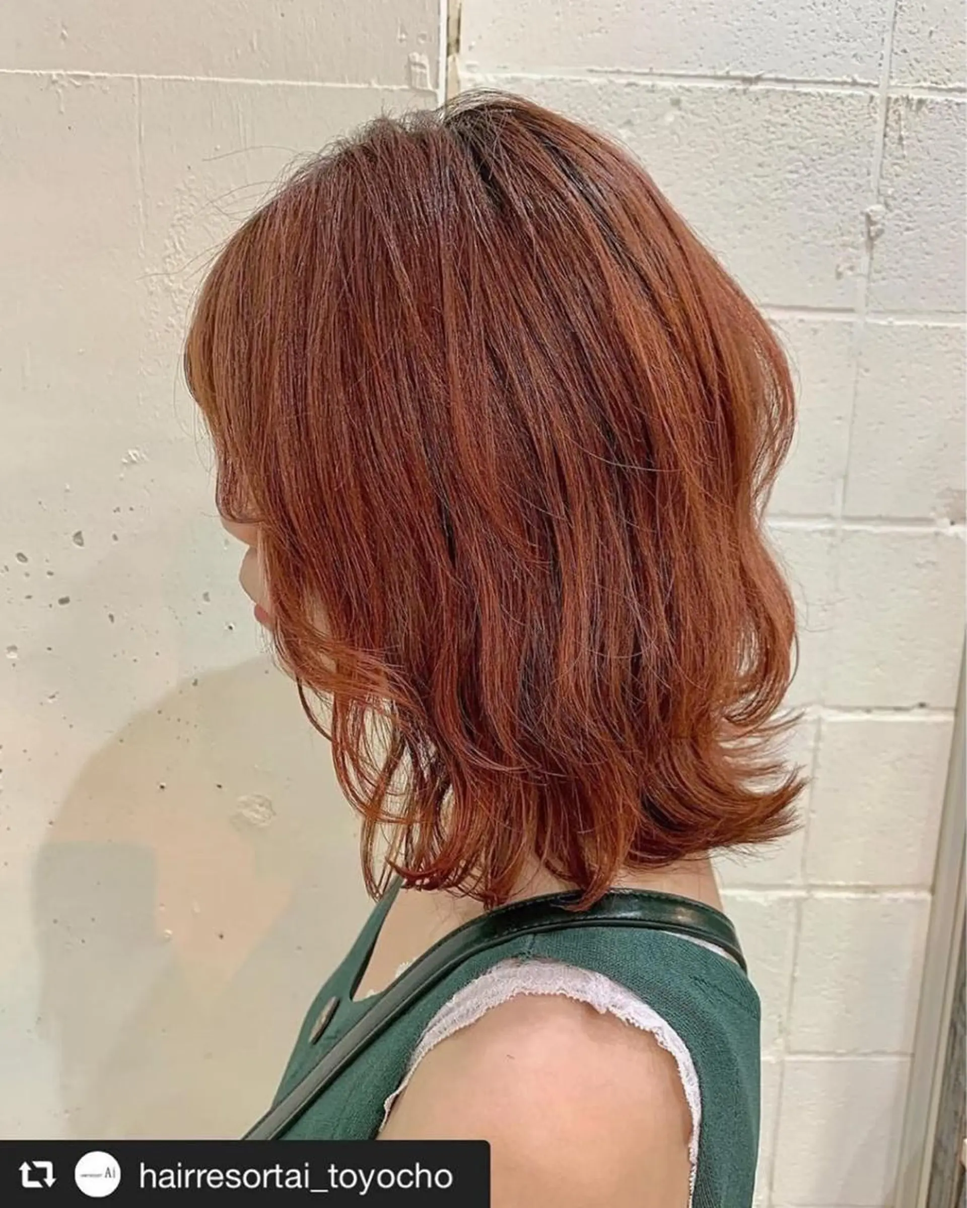 ミディアム カラー メッシュ&パーマ特化 🔥山田雄大🔥のヘアスタイル