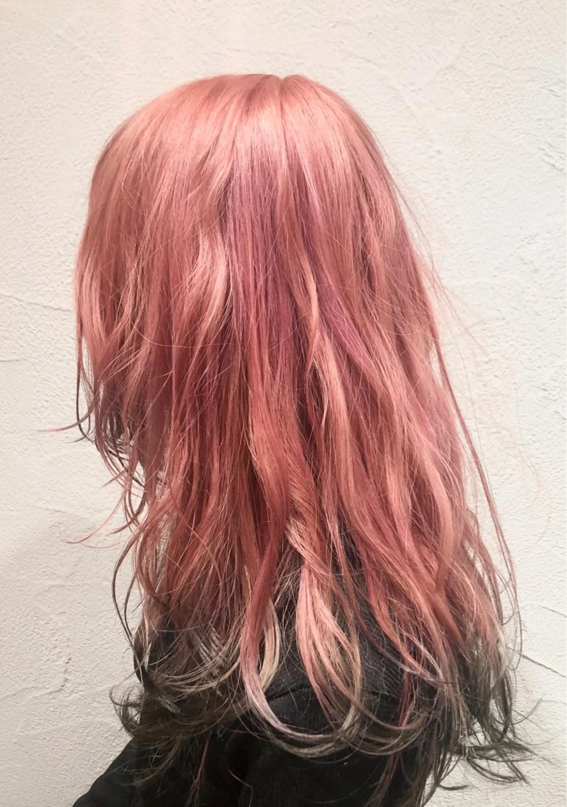 セミロング カット ヘアカラー ナカオ ヤストシのヘアスタイル