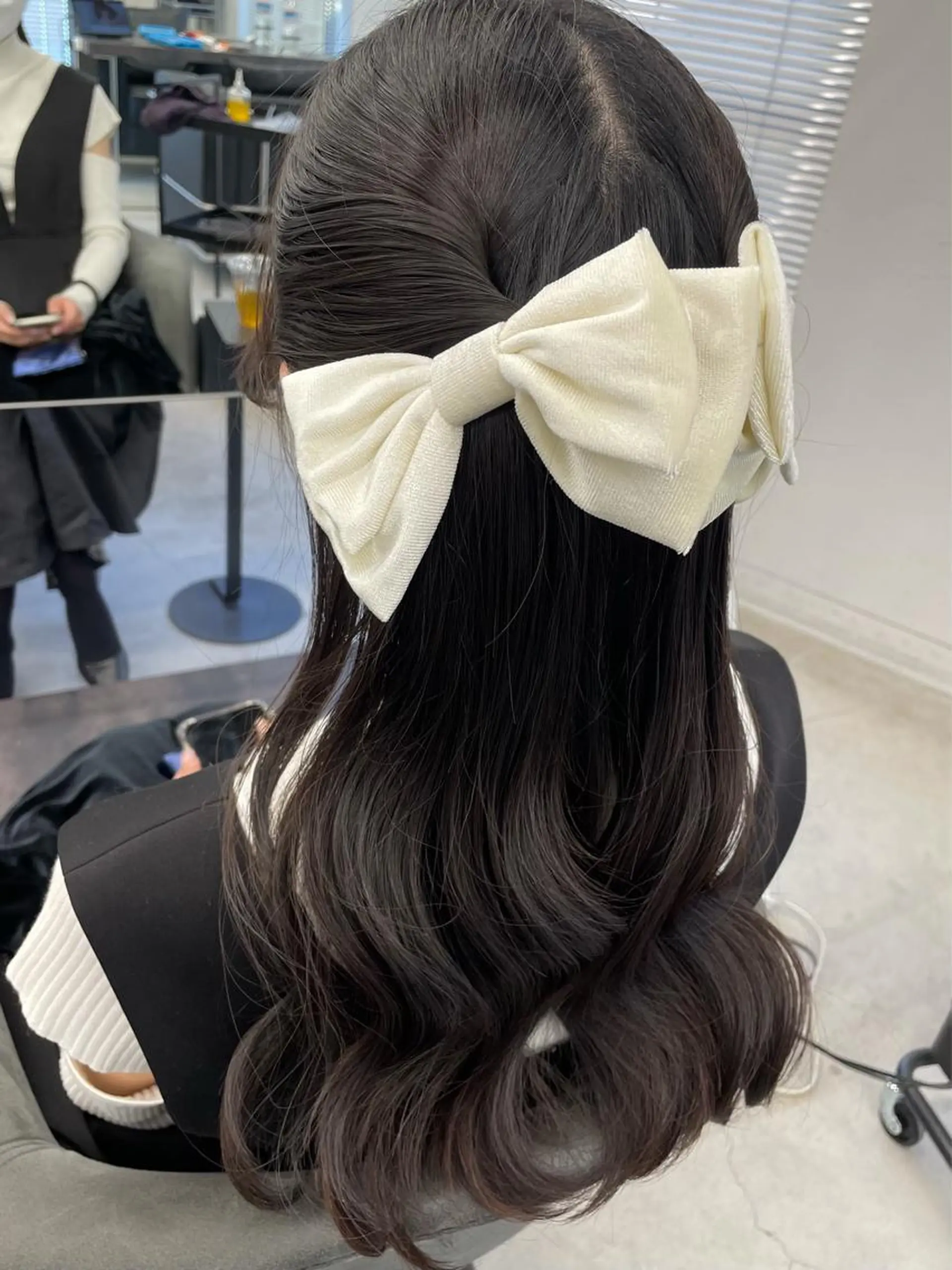 ロング ヘアアレンジ ヘアセット 💗韓国ヘア/透明感 💗若菜あいこのヘアスタイル