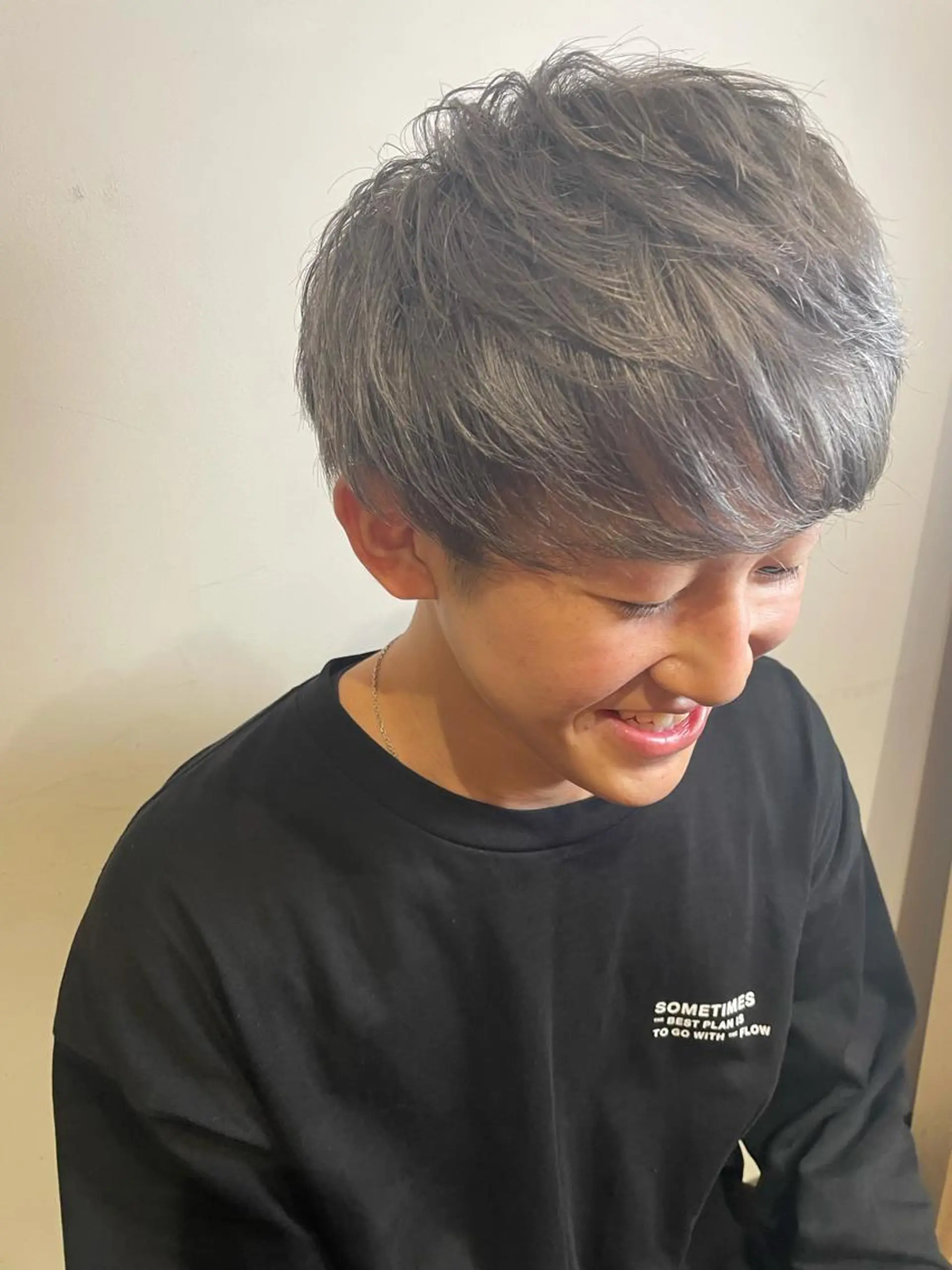 メンズ ショートボブ /綾華のヘアスタイル