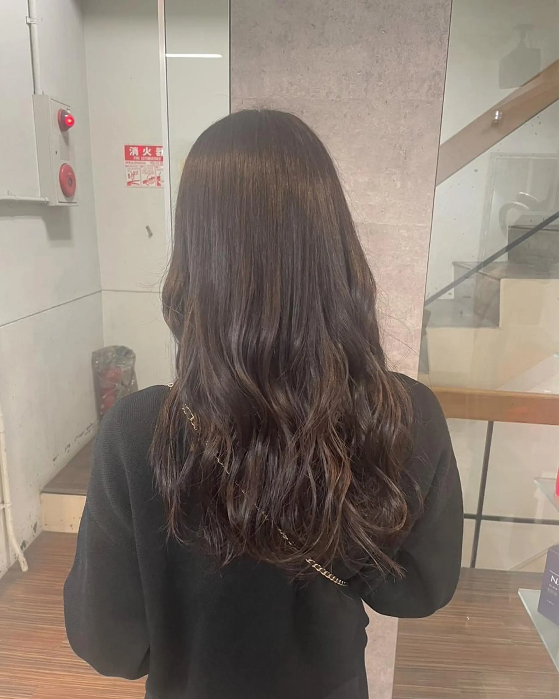 カラー 透明感カラー 門野 優羽のヘアスタイル