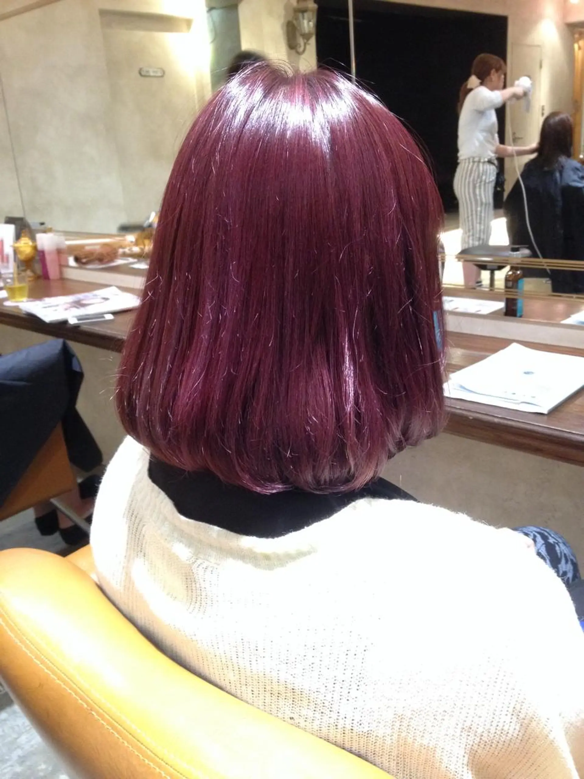 ショート カラー バイオレットカラー Salon de MiLK所属・露木 啓介のヘアスタイル