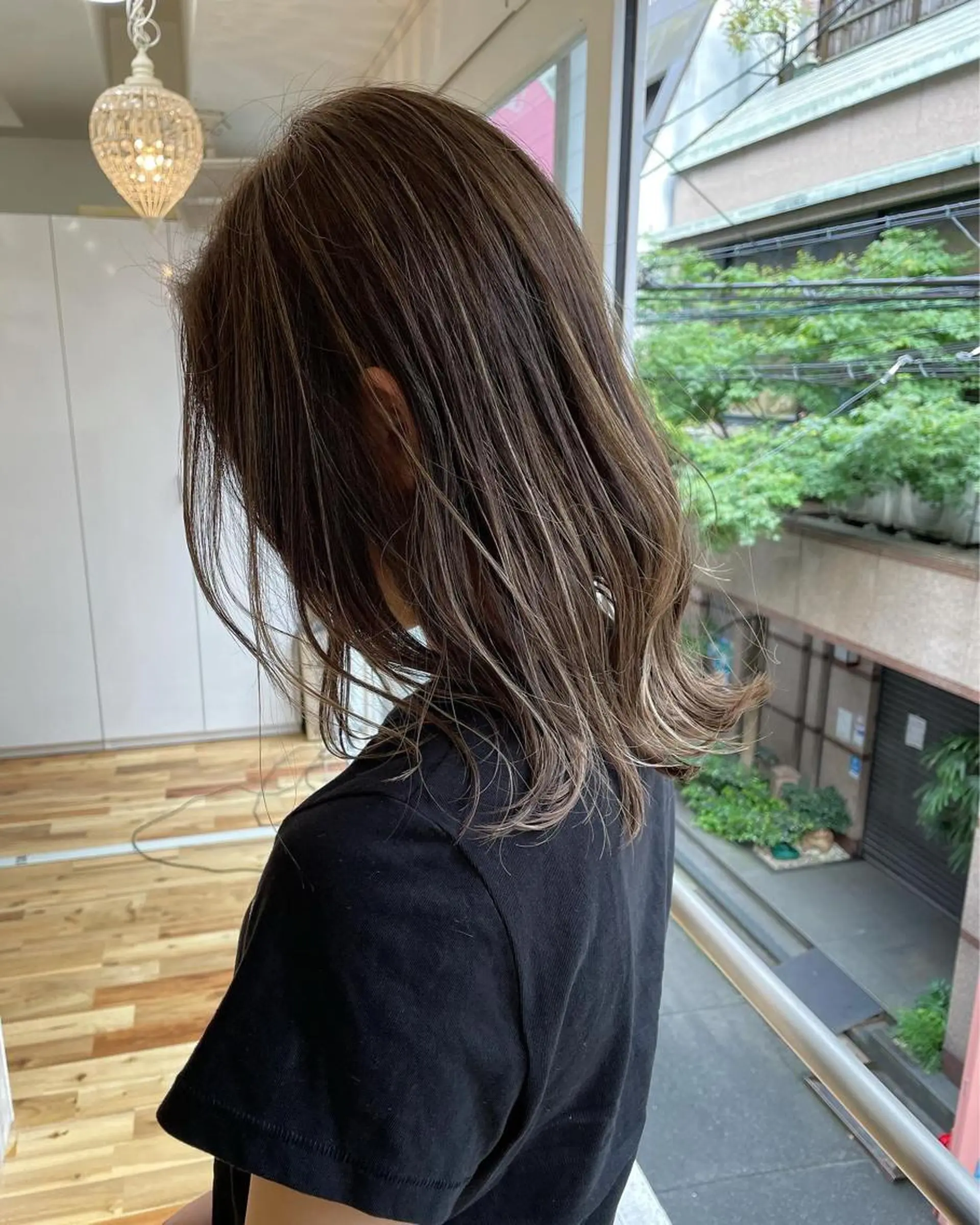 セミロング カラー ヘアカラー トリートメント Tao所属・藤川 大智のヘアスタイル