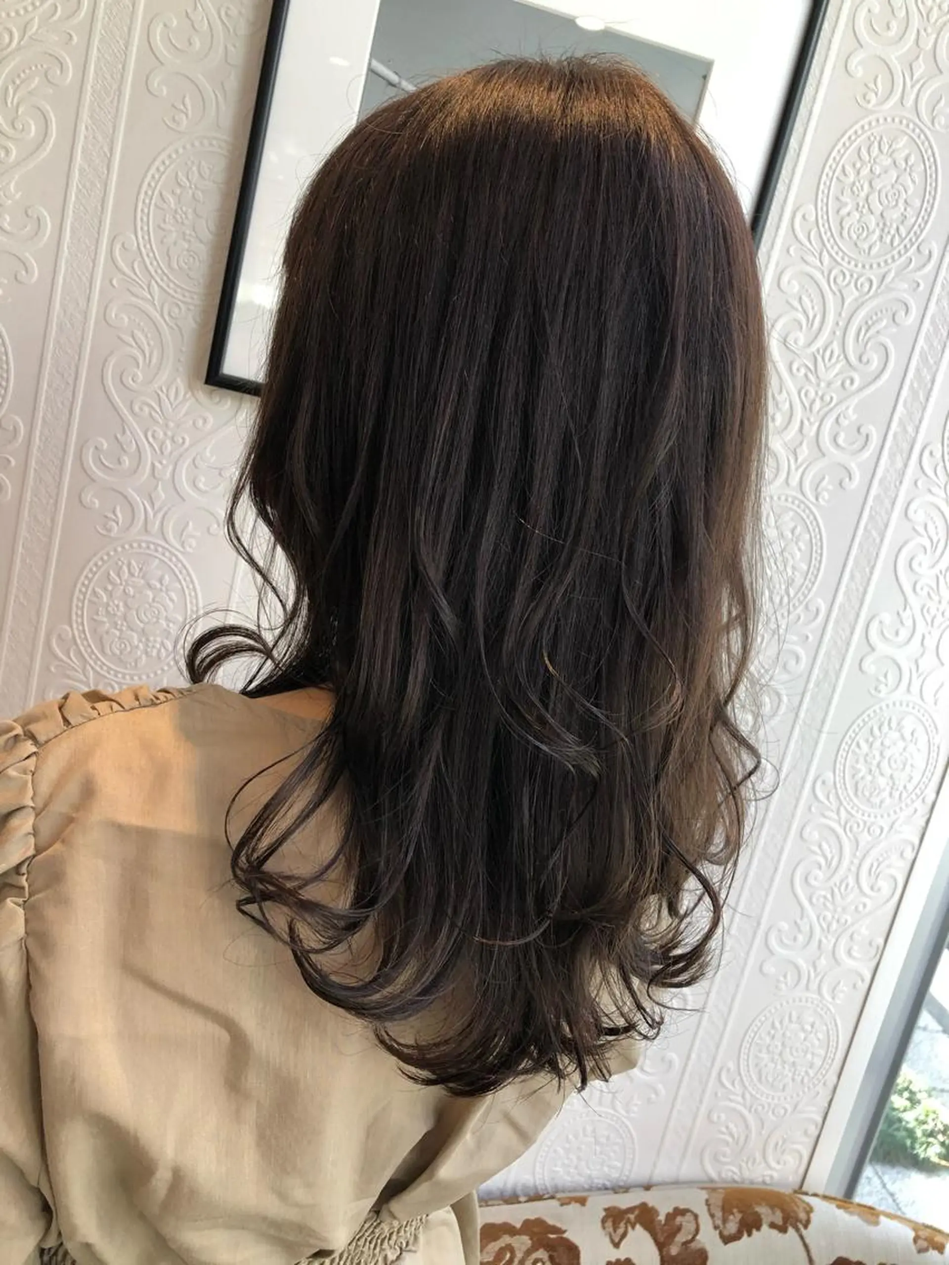 ロング カラー ベージュカラー 🍀富久 永梨🧸のヘアスタイル