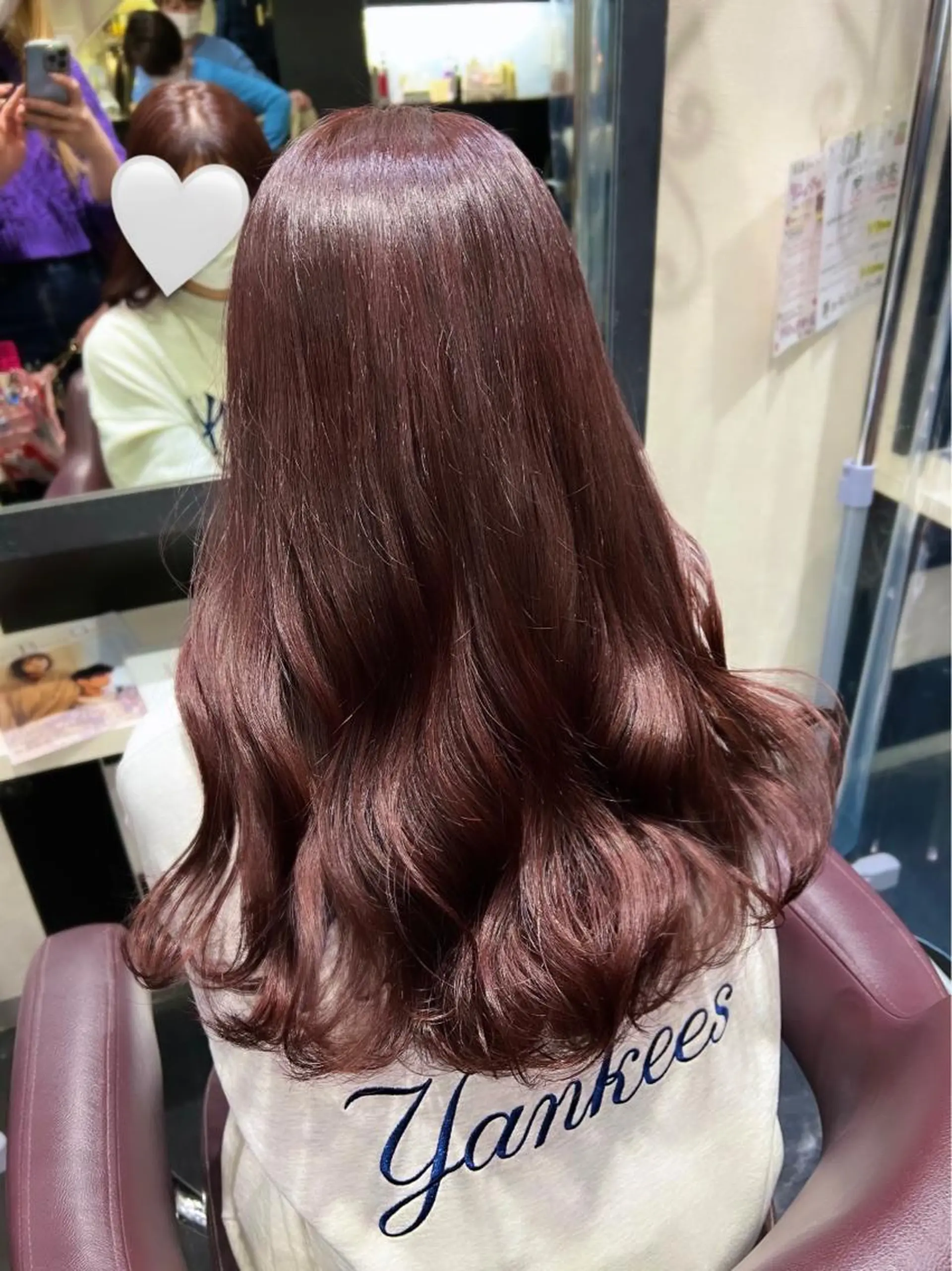 ロング カラー ブラウンカラー カシス ラベンダーカラー ラベンダーピンク ピンクカラー ヘアカラー トリートメント 艶髪モテヘア ♡tomimaのヘアスタイル