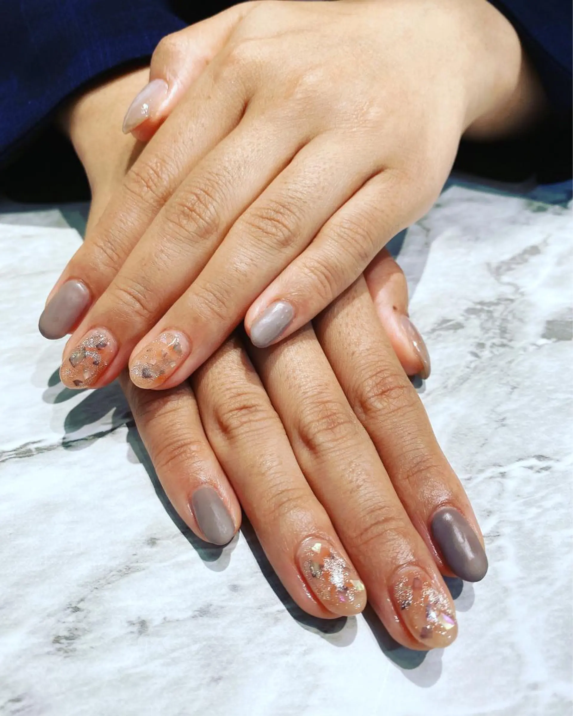 ネイル ハンドネイル フットネイル ハンドケア nail salon  AlgeTy所属・✴︎:.｡. MAKI.｡.:✴︎のネイルデザイン