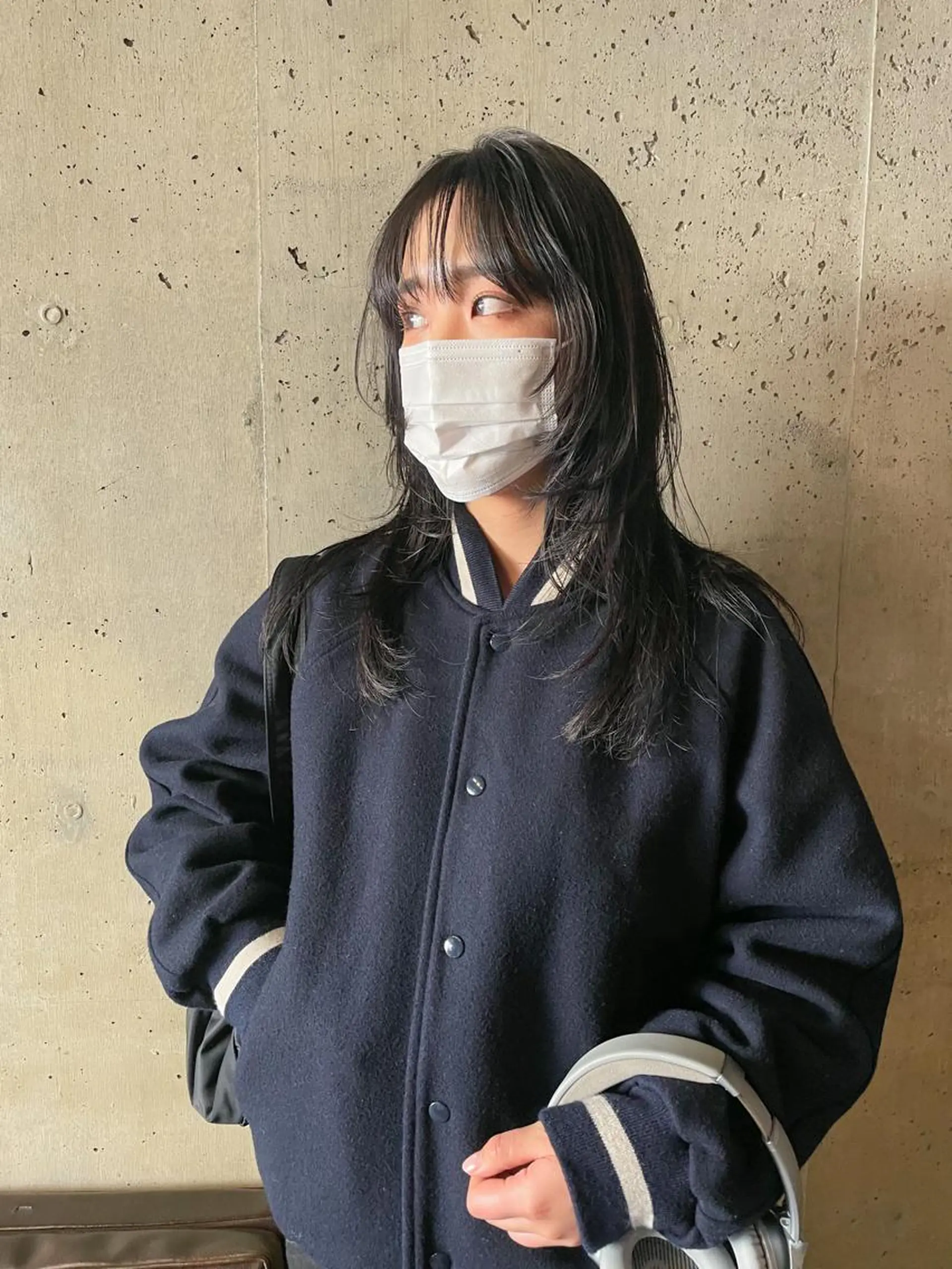 ロング パーマ パーマ/レイヤー 岩山丈一郎のヘアスタイル