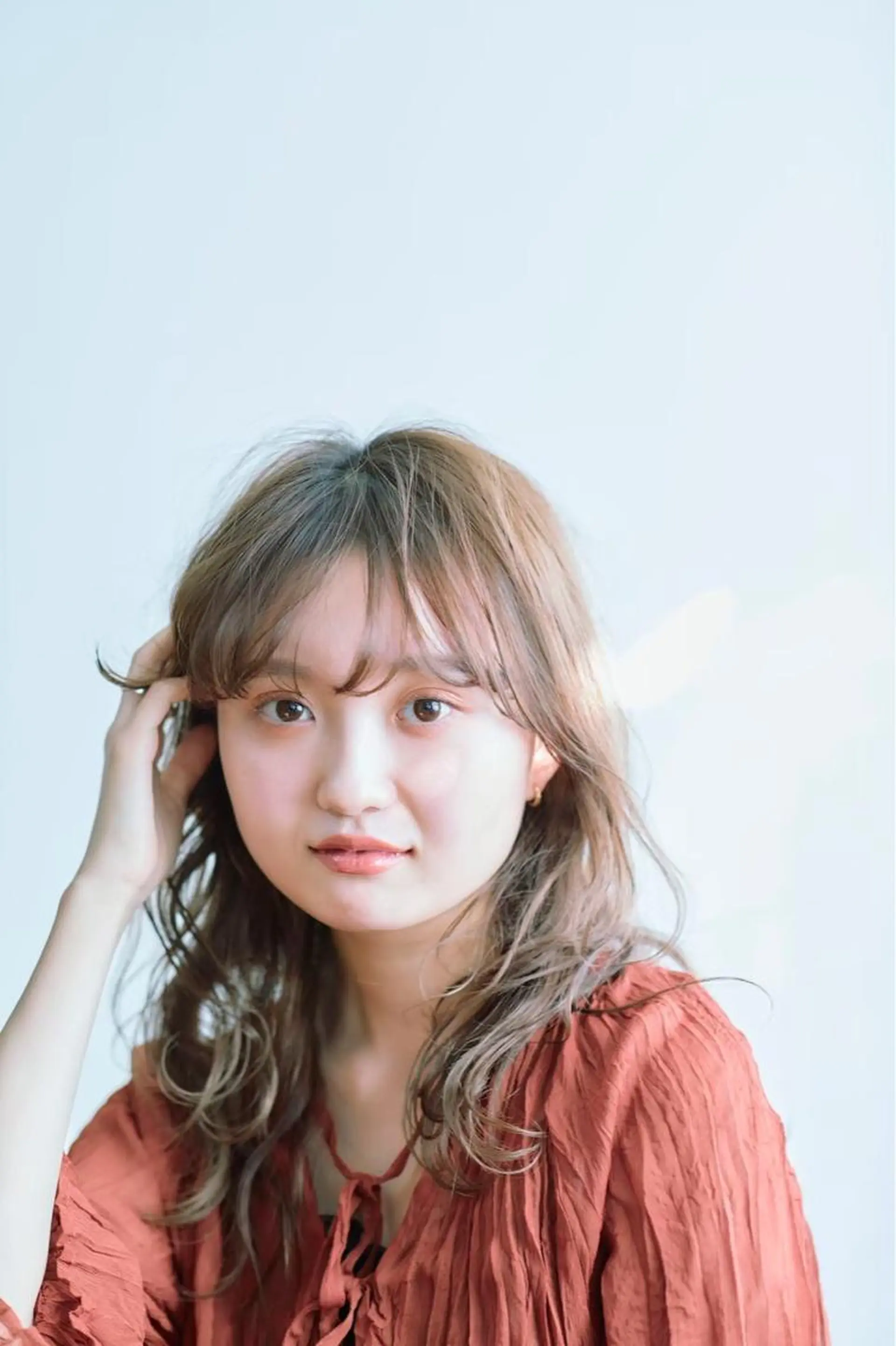 セミロング 組藤 沙奈のヘアスタイル