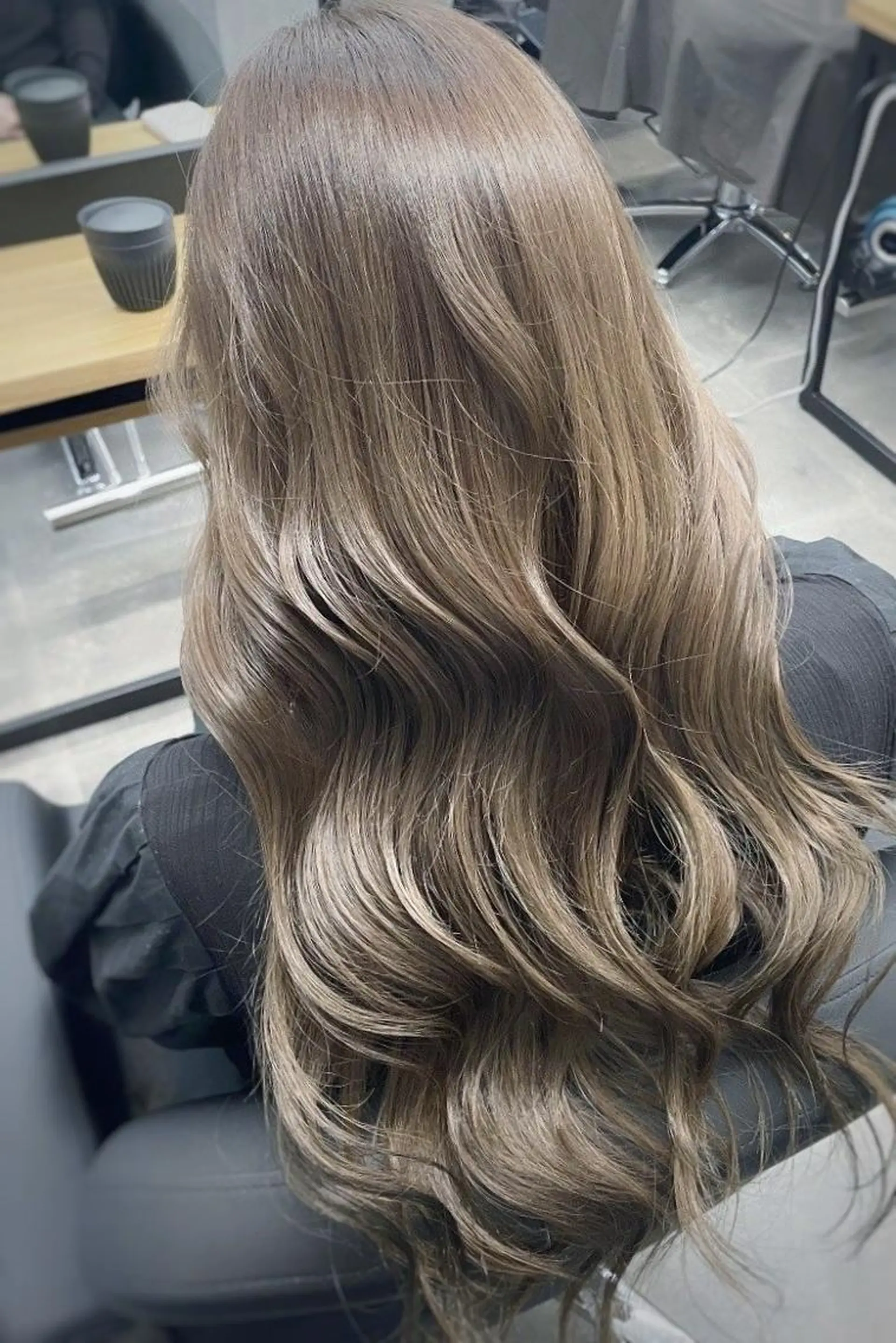 ロング カット ヘアカラー トリートメント 横川/髪質改善/ メンズパーマ特化吉良のヘアスタイル