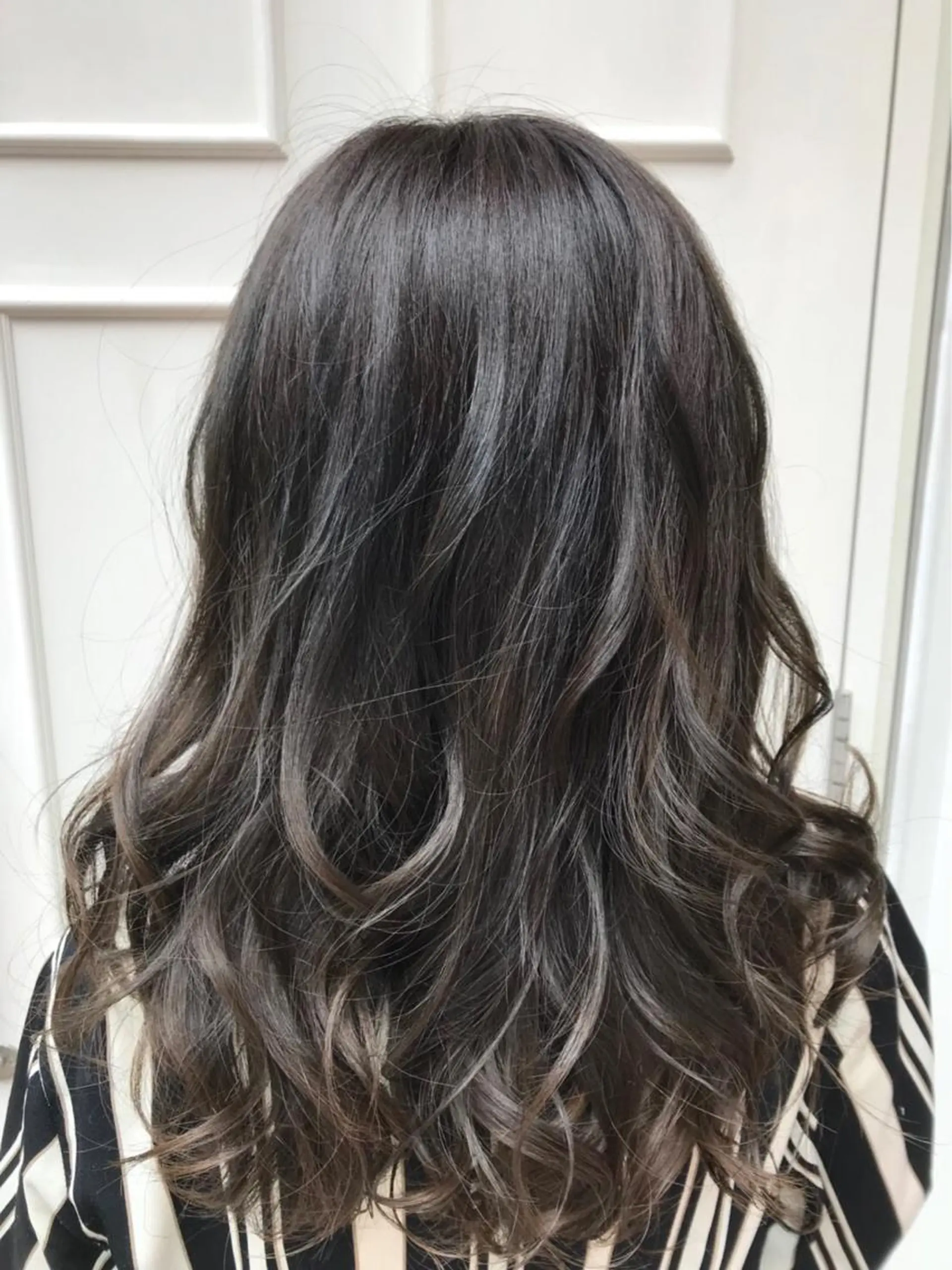 セミロング カラー グレージュ 💈Blanco💈 カラー&ケア🌈のヘアスタイル